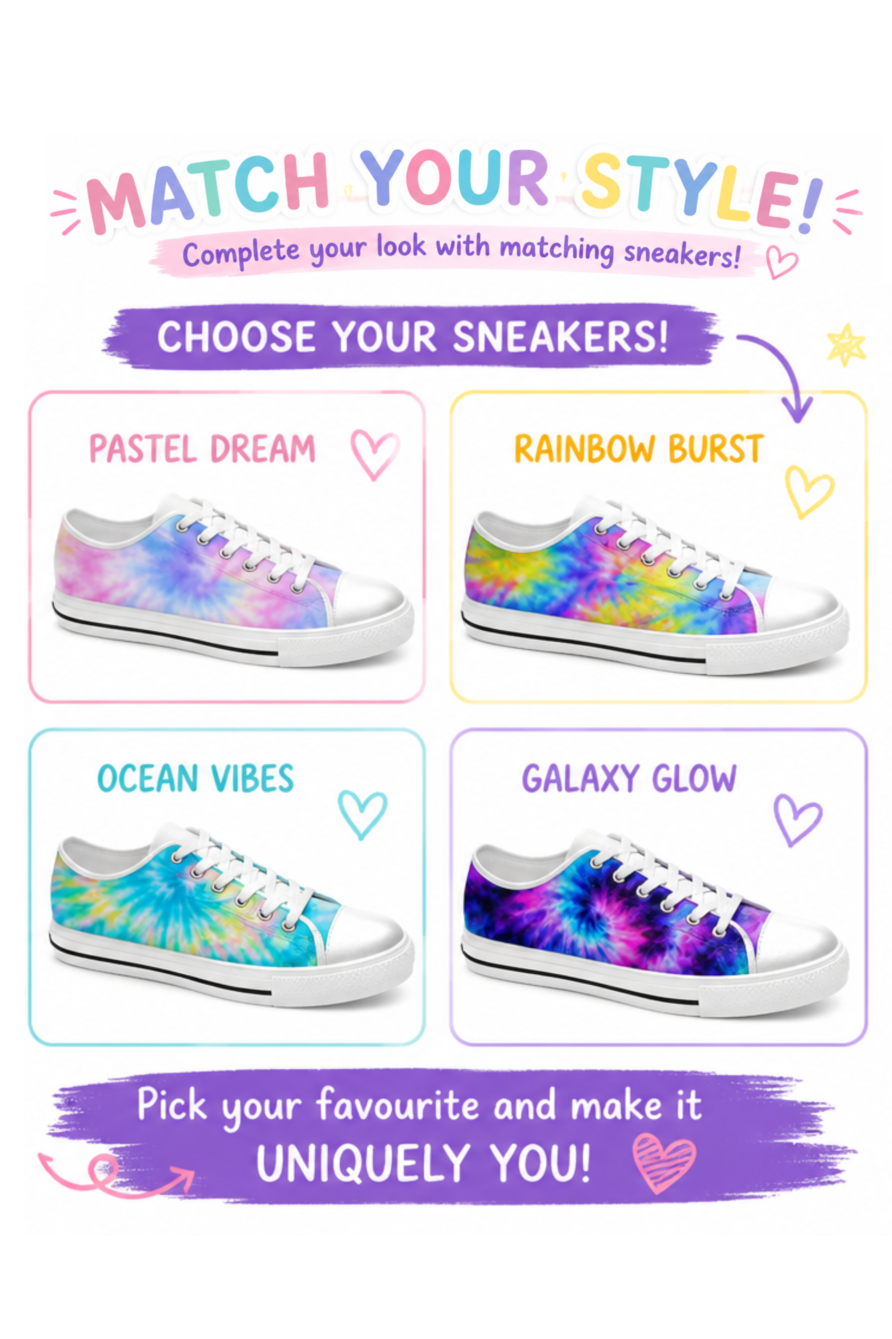 Matching Canvas Shoes