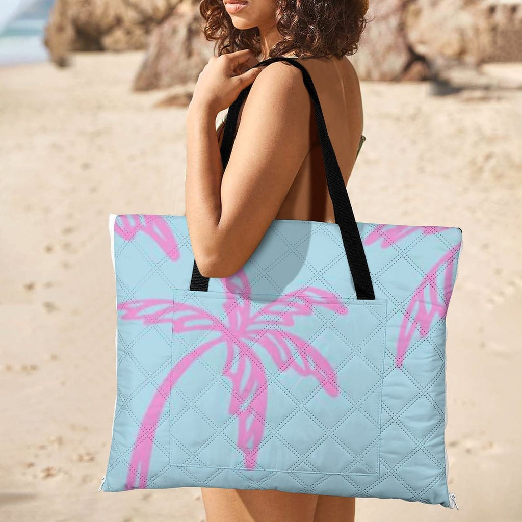 Pastel Palm Massive 2M x 2M Zip Up Picnic