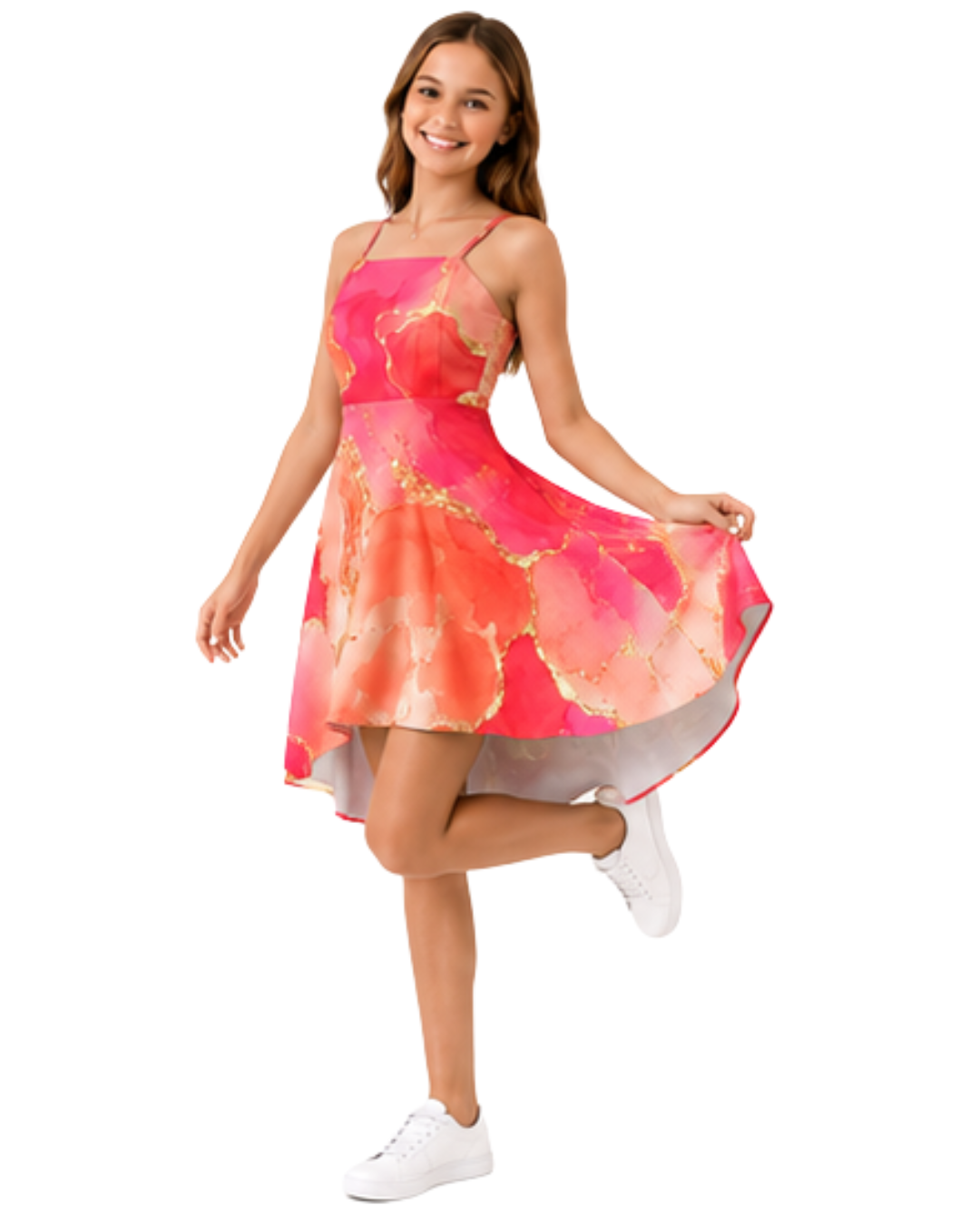 Poppy High Low Graduation Dress for Tween Girls | Sutton Sisters Australia