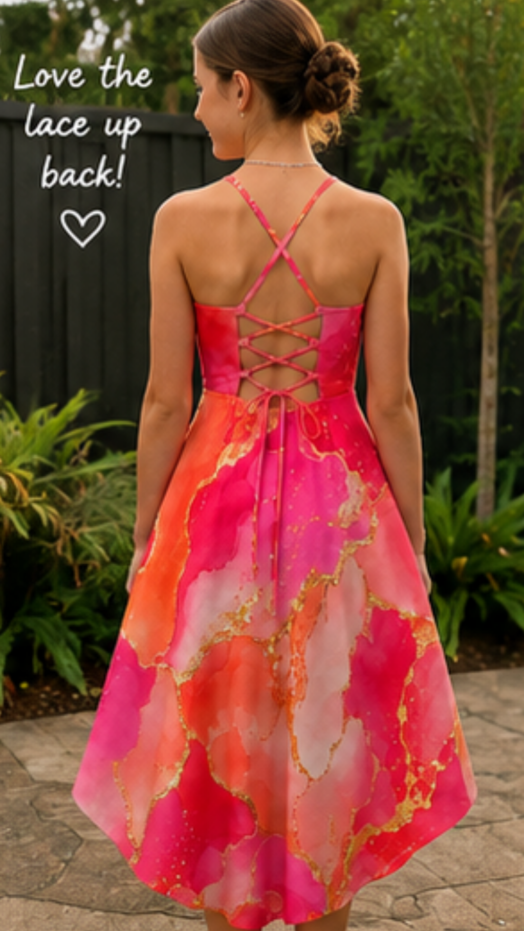 Poppy High Low Dress for Tween Girls | Sutton Sisters Australia