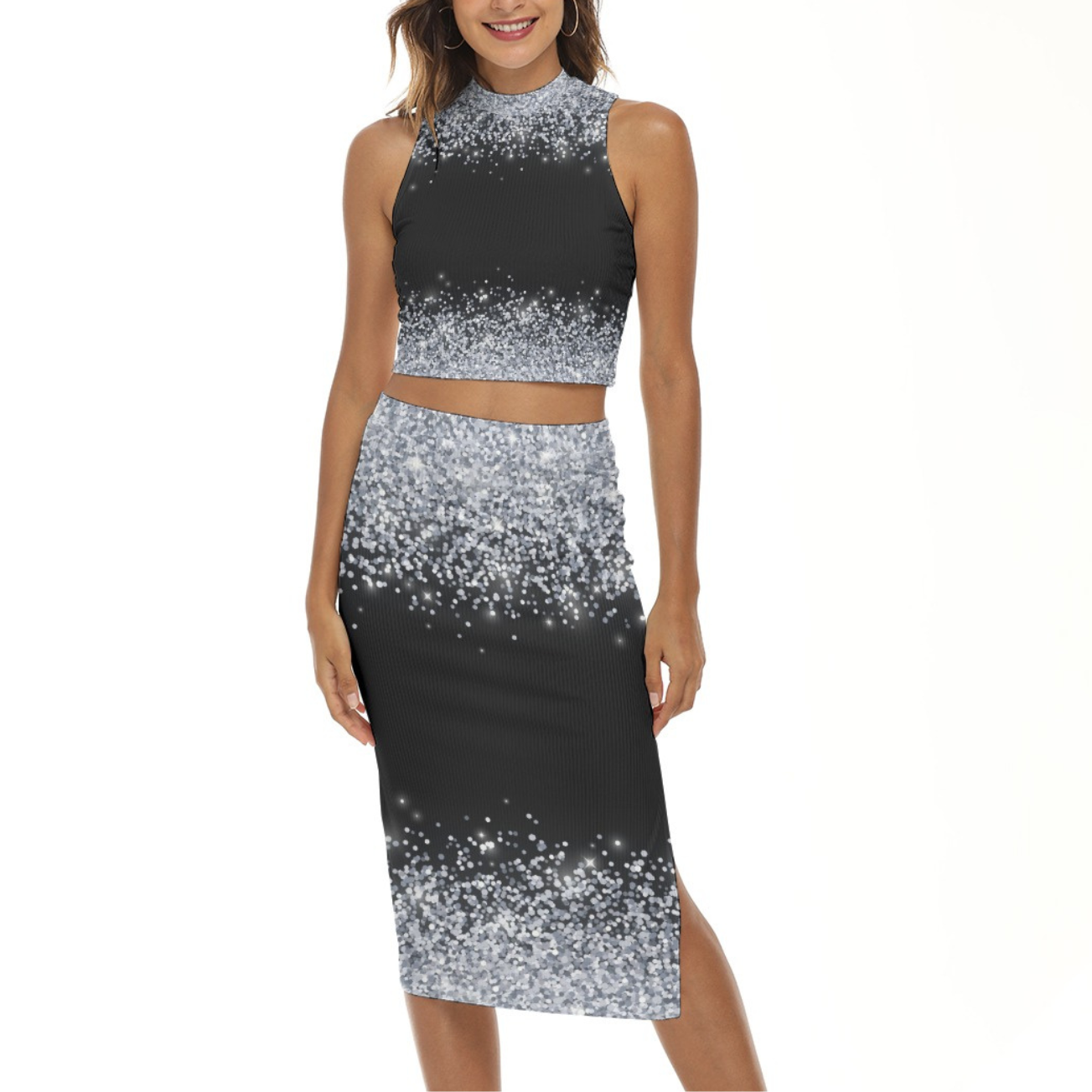 Kaylee Top & Skirt Set