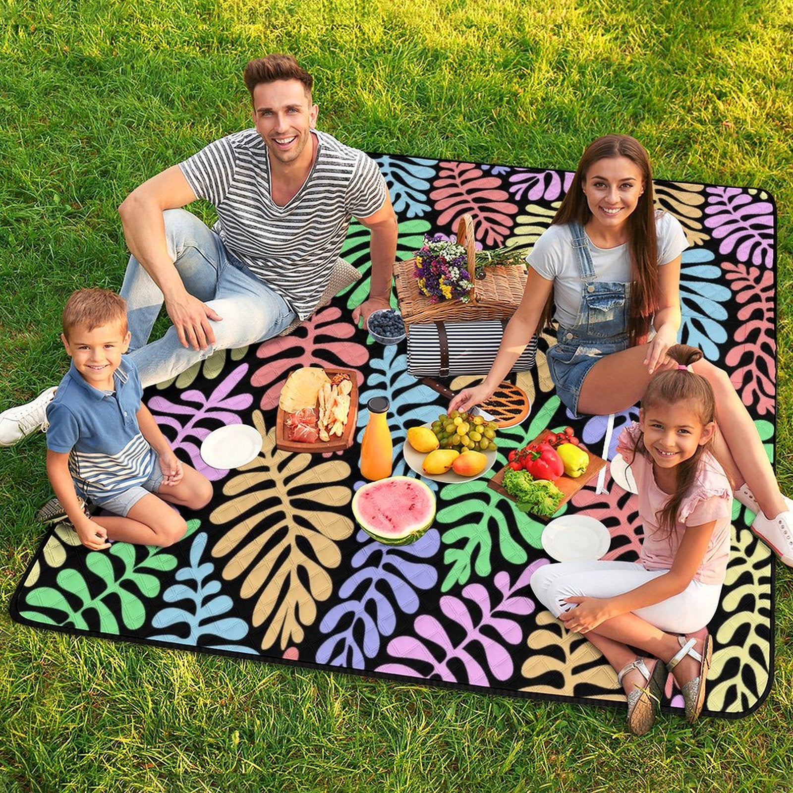 Leave Me Not Massive 2M x 2M Zip Up Picnic Rug