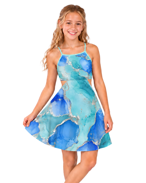 Amelie Two Piece Effect Party Dress | Sutton Sisters Australia