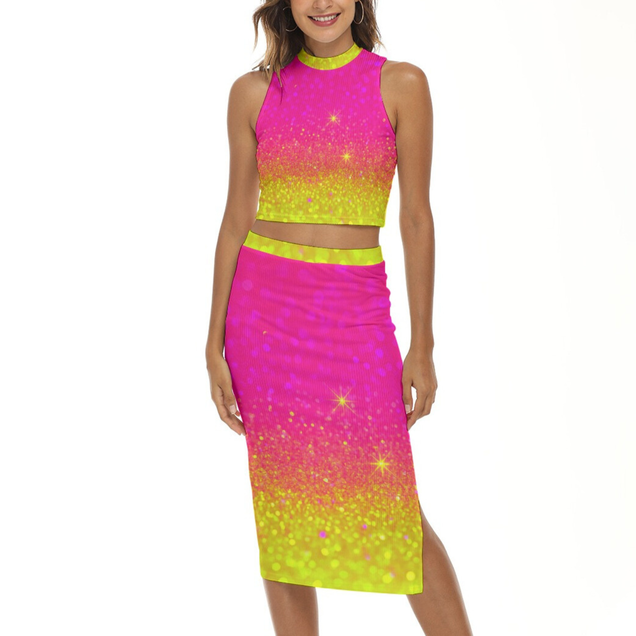 Ashley Top & Skirt Set