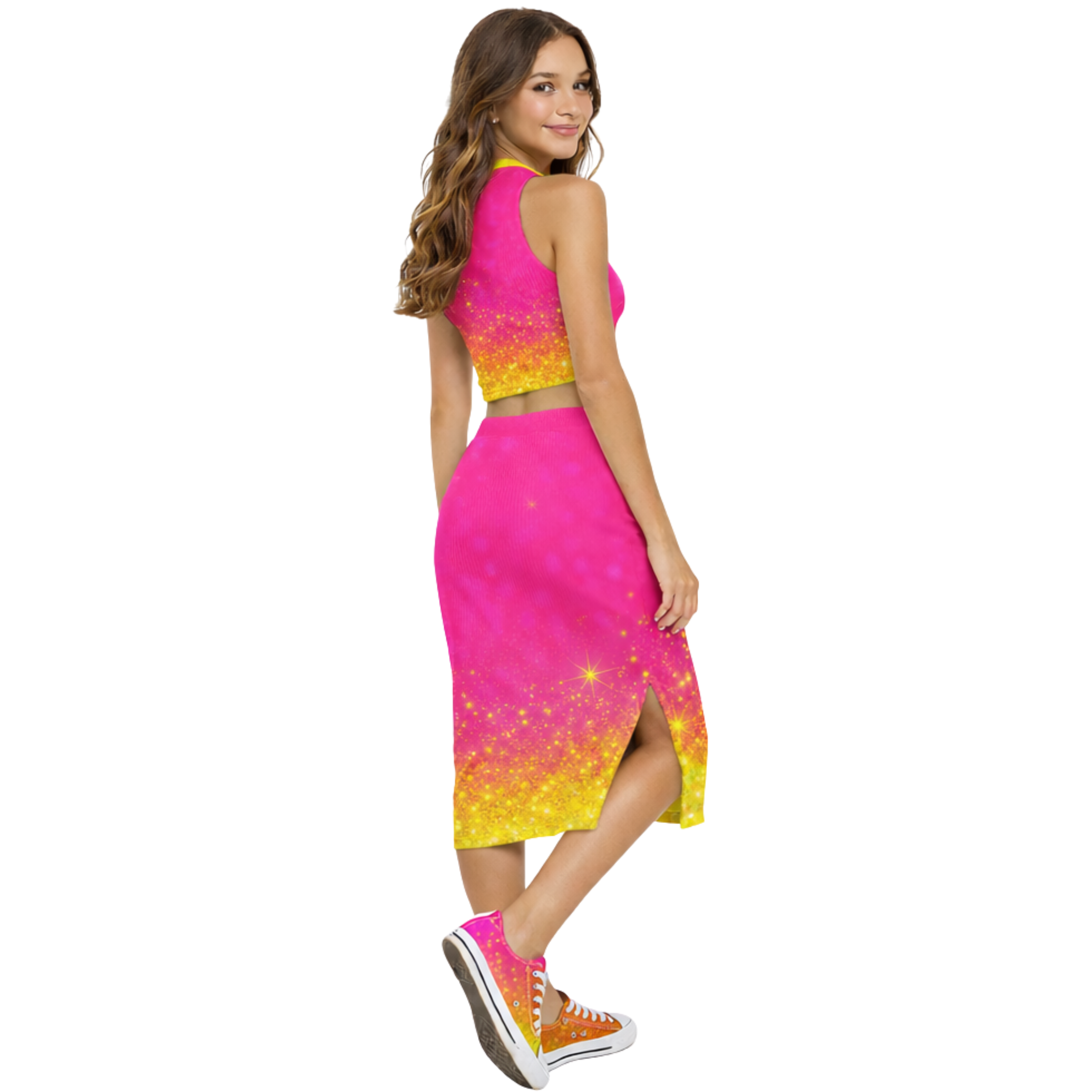 Ashley Top & Skirt Set