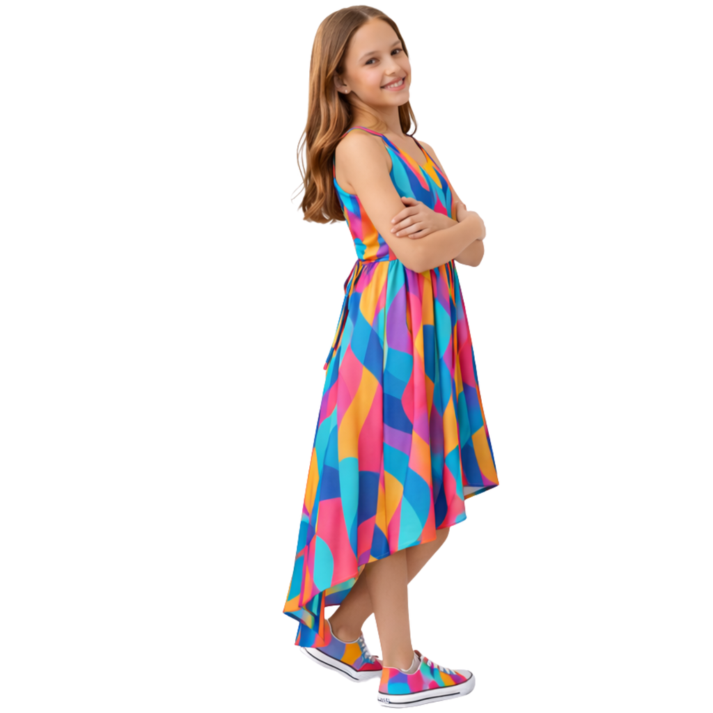 Audrey High Low Tween Graduation Dress | Sutton Sisters Australia