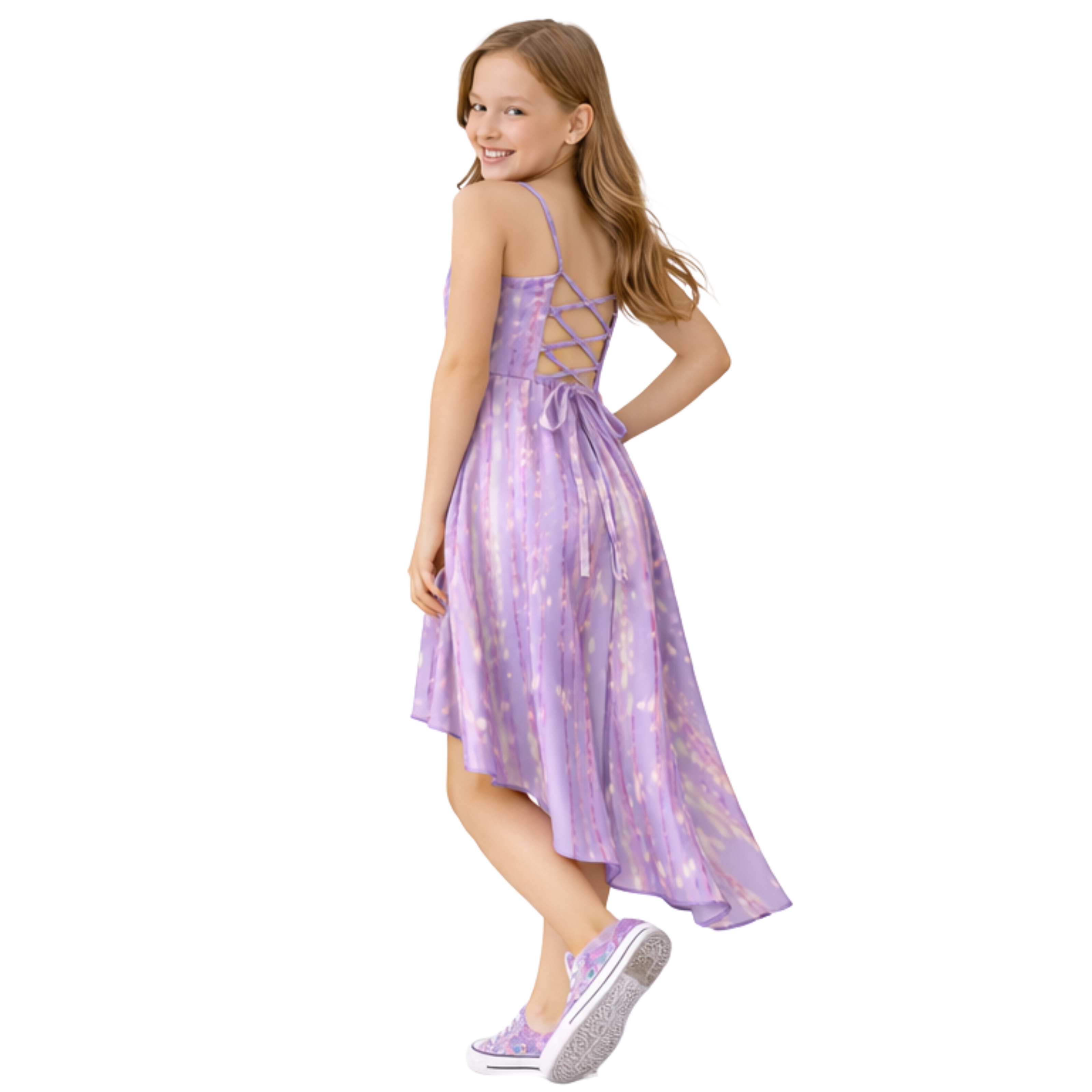 Charlotte High Low Tween Graduation Dress | Sutton Sisters Australia
