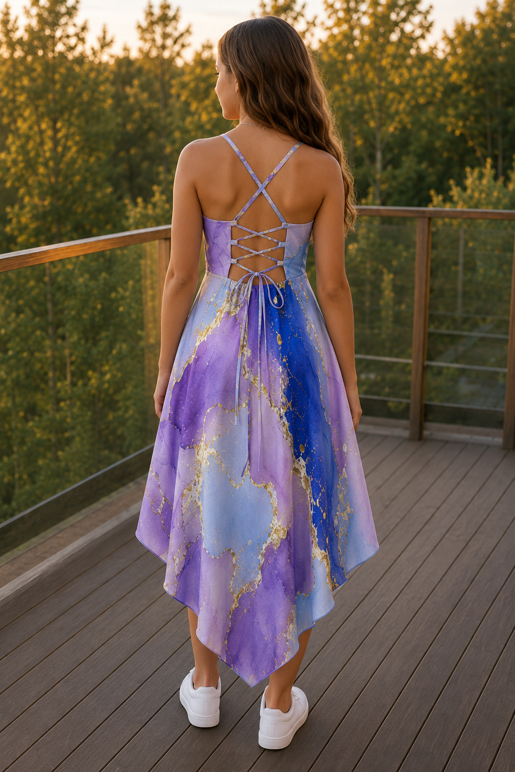 Elara High-Low Primary School Year 6 Graduation Dress for Tween Girls | Sutton Sisters Australia