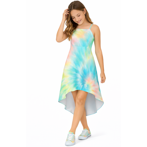 Coral High Low Tween Graduation Dress | Sutton Sisters Australia