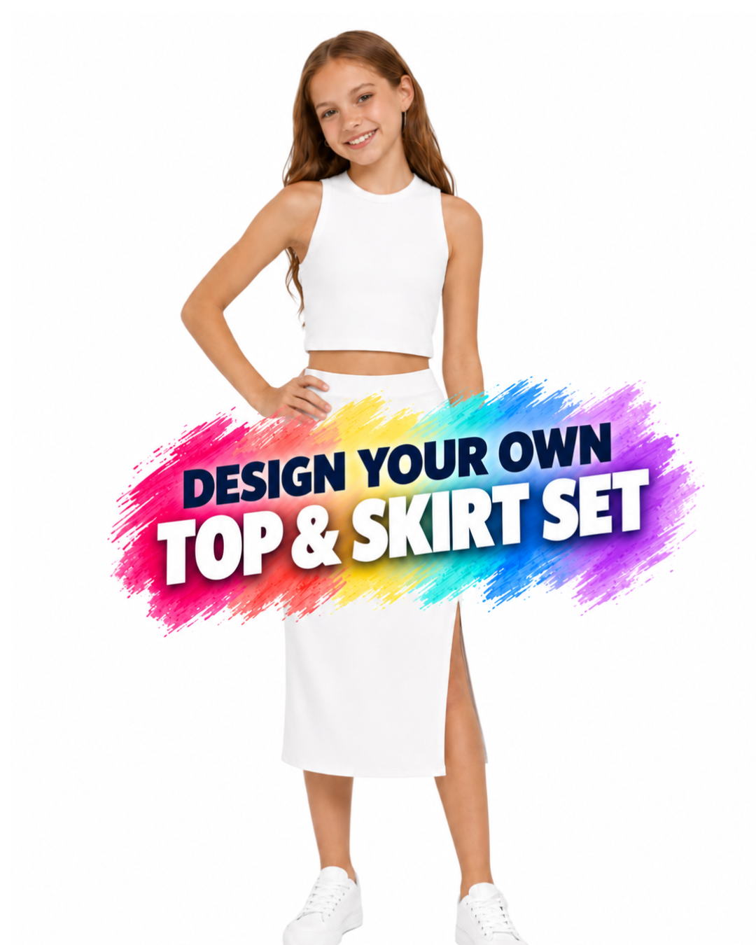 Design Your Own Primary School Year 6 Graduation Top & Skirt Set for Tween Girls | Sutton Sisters Australia