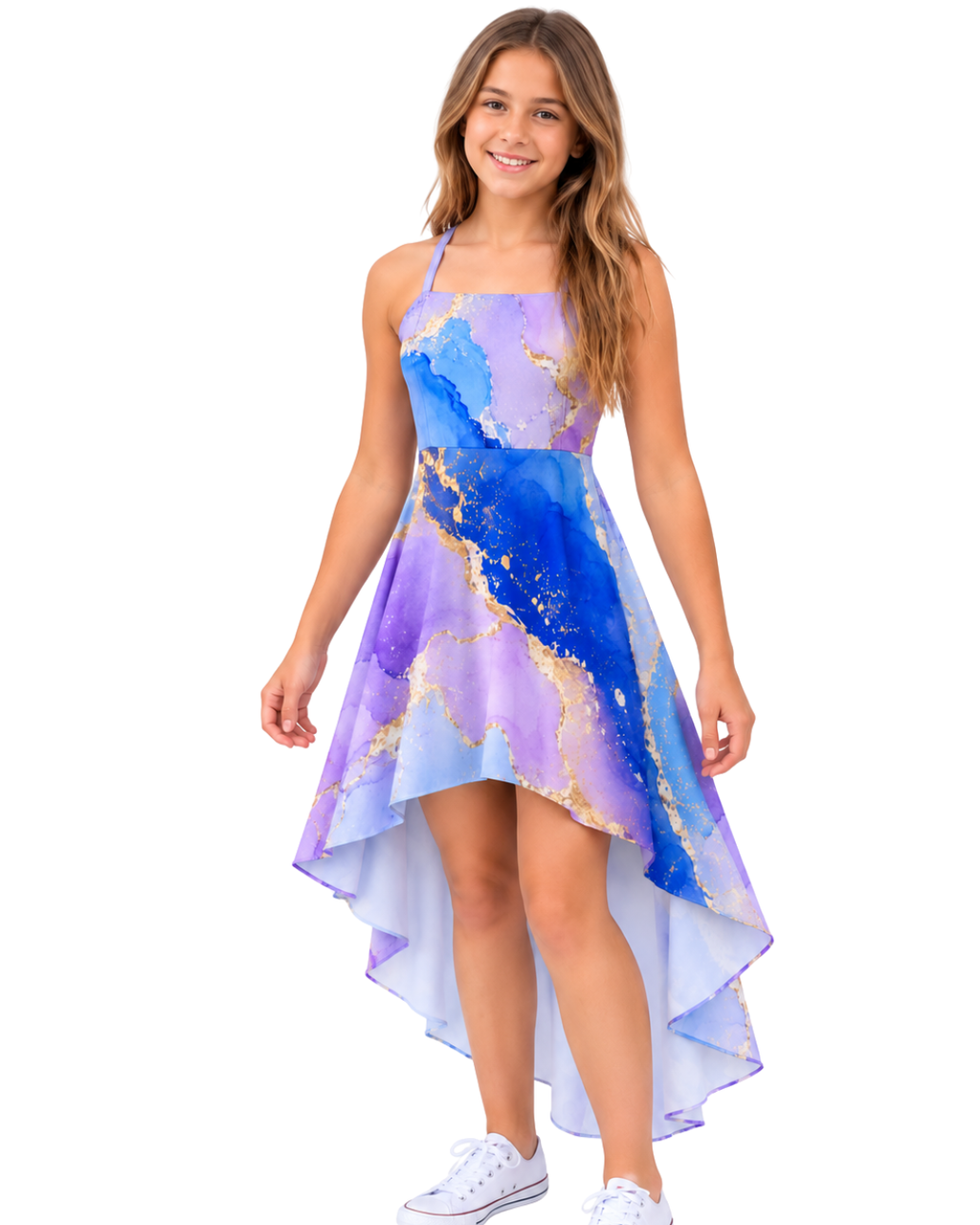Elara High-Low Primary School Year 6 Graduation Dress for Tween Girls | Sutton Sisters Australia
