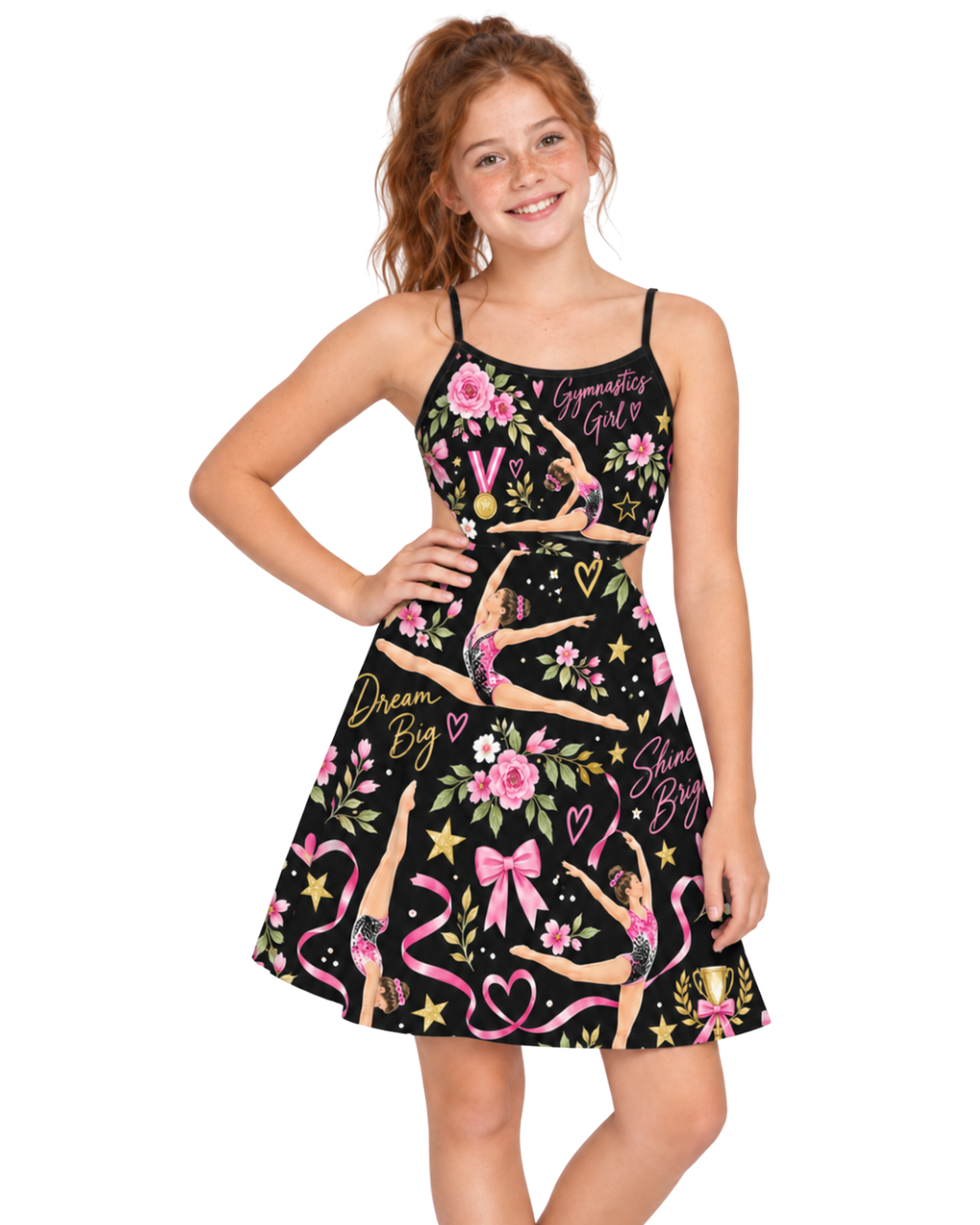 Eve Gymnastics Two-Piece Effect Party Dress for Tween Girls | Sutton Sisters Australia