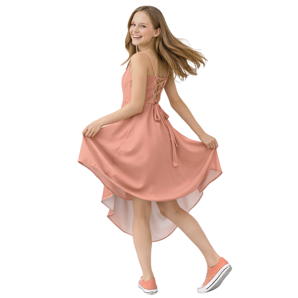 Evelyn High Low Tween Graduation Dress | Sutton Sisters Australia