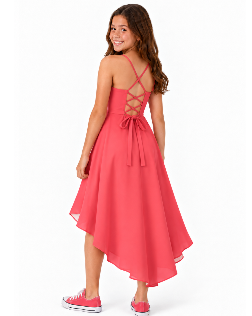 Evie High Low Tween Graduation Dress | Sutton Sisters Australia