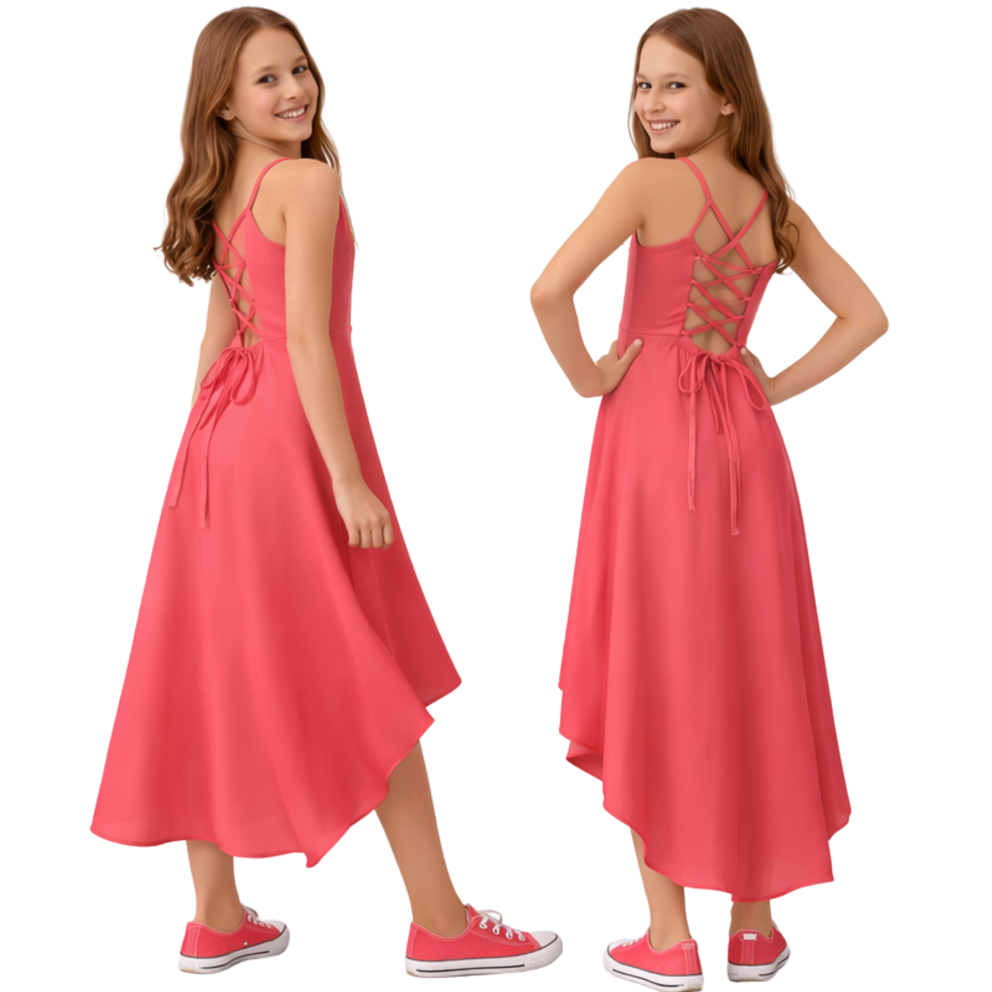 Evie High Low Tween Graduation Dress | Sutton Sisters Australia