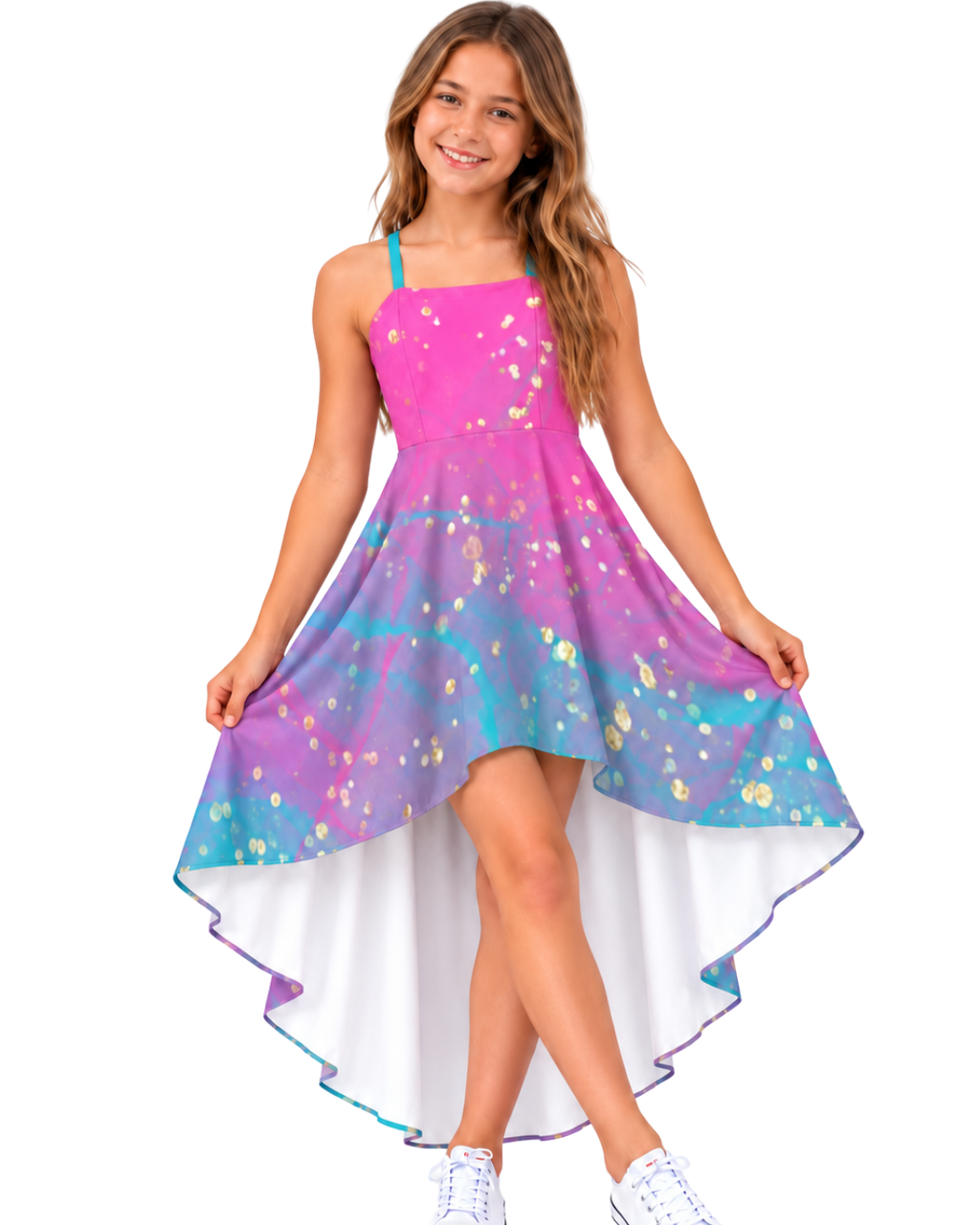 Harper High Low Tween Graduation Dress | Sutton Sisters Australia