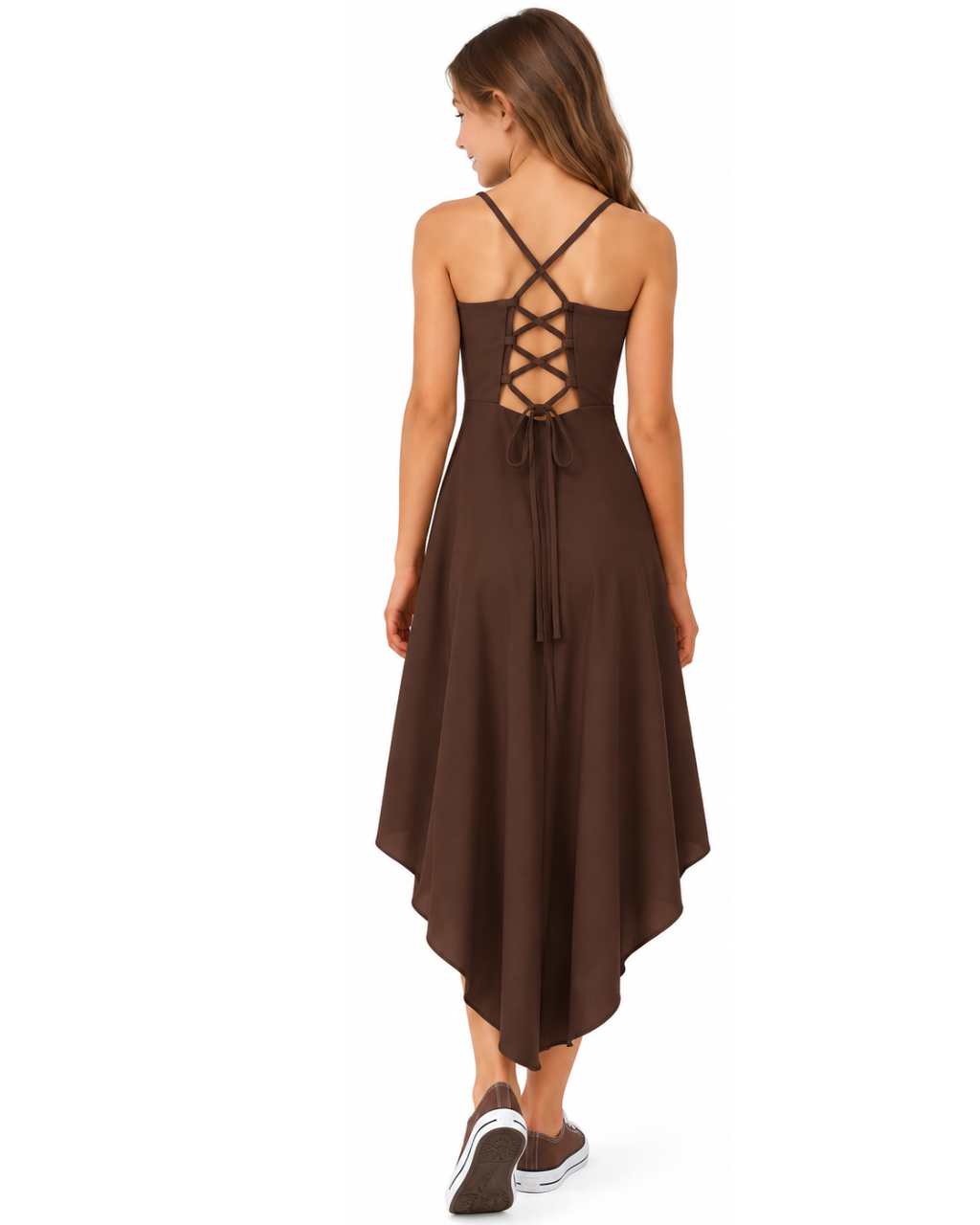 Hazel High Low Graduation Dress for Tween Girls | Sutton Sisters Australia