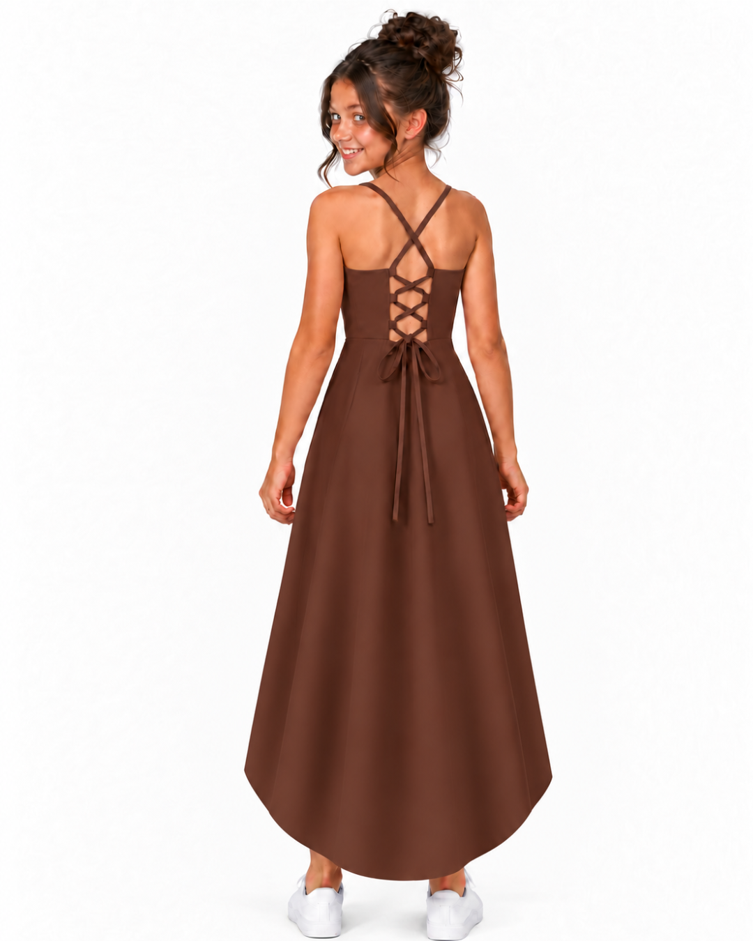 Hazel High Low Graduation Dress for Tween Girls | Sutton Sisters Australia
