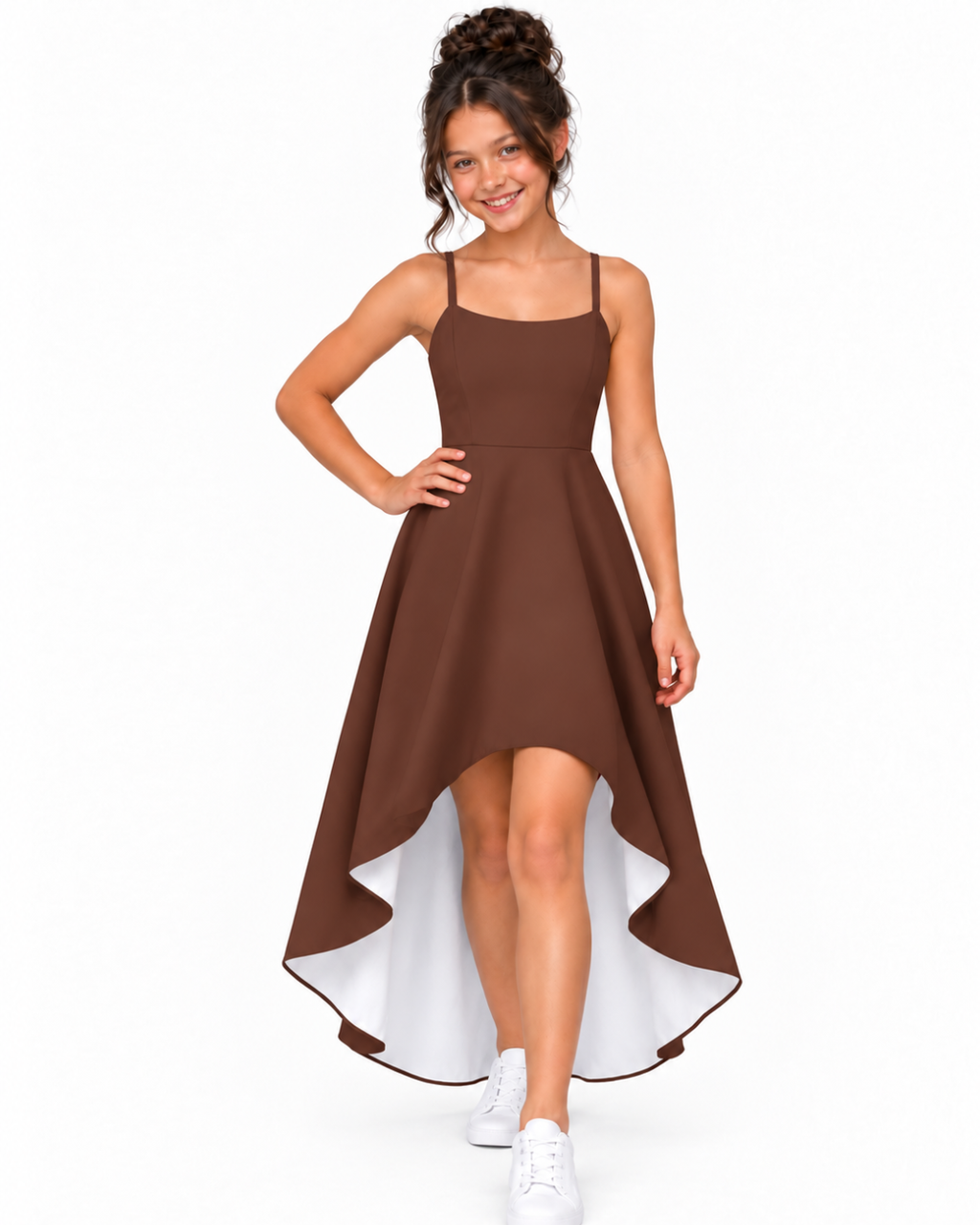 Hazel High Low Graduation Dress for Tween Girls | Sutton Sisters Australia