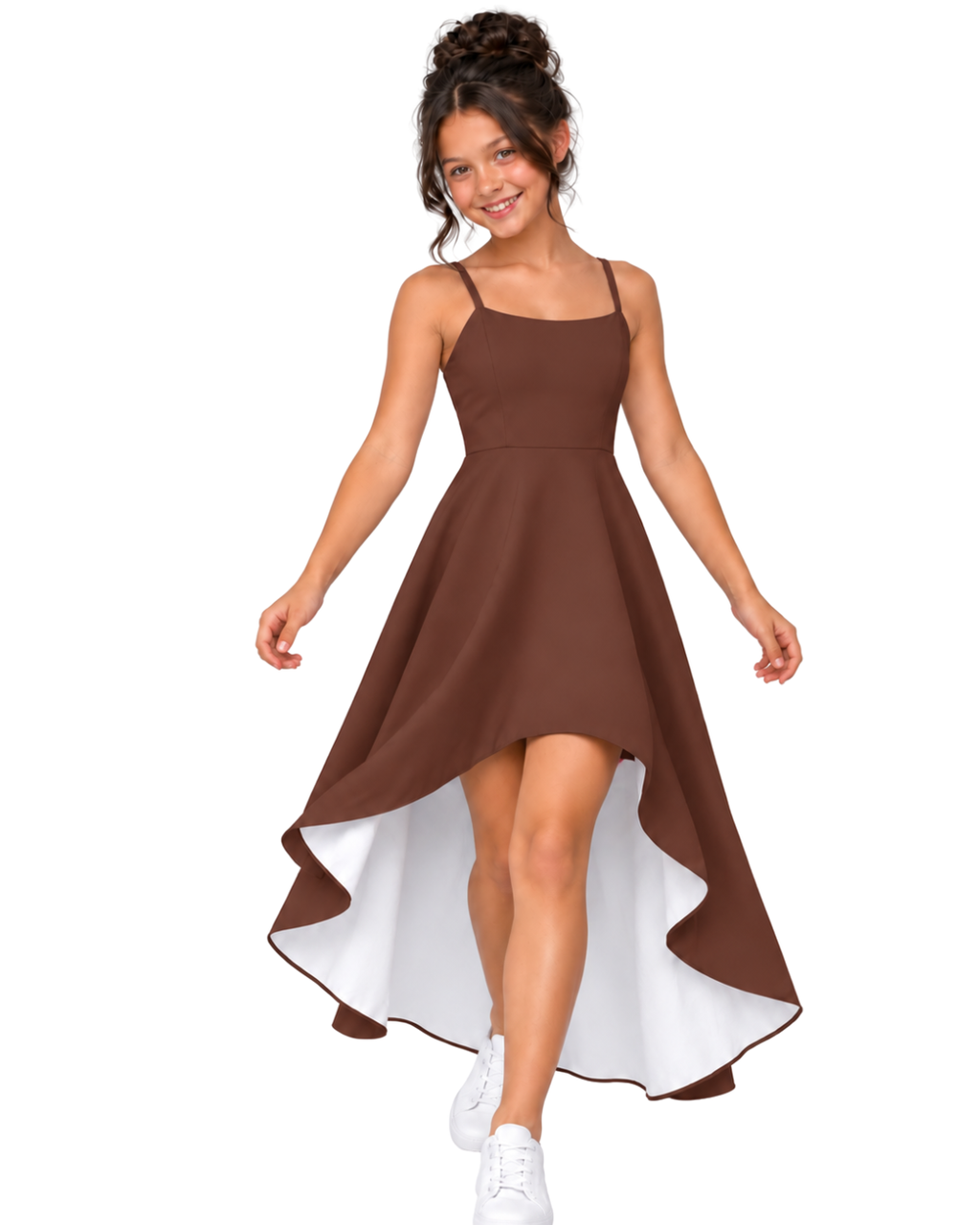 Hazel High Low Graduation Dress for Tween Girls | Sutton Sisters Australia