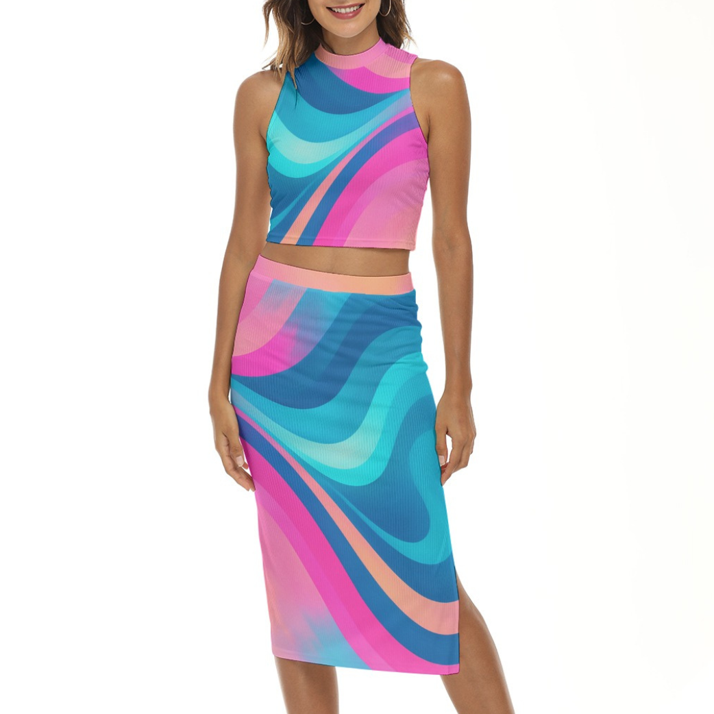 Izzy Top & Skirt Set