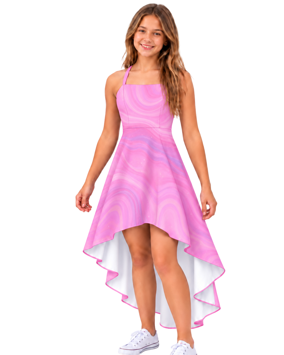 Leighton High Low Tween Graduation Dress | Sutton Sisters Australia
