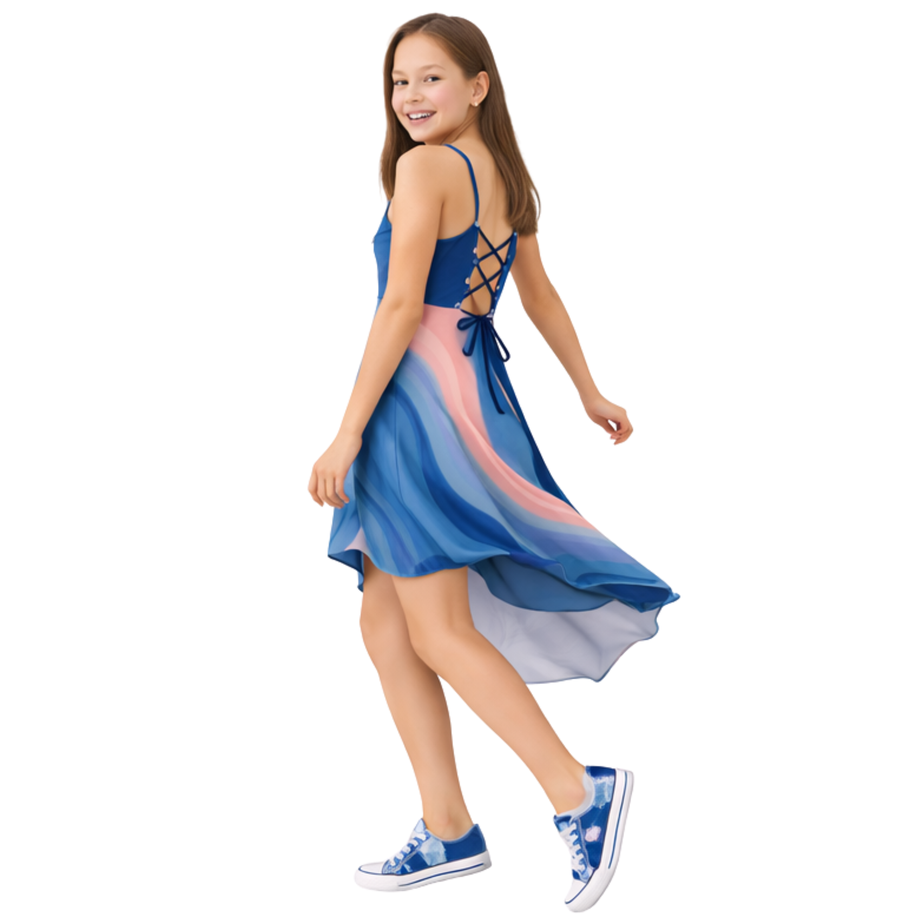 Lola High Low Tween Graduation Dress | Sutton Sisters Australia
