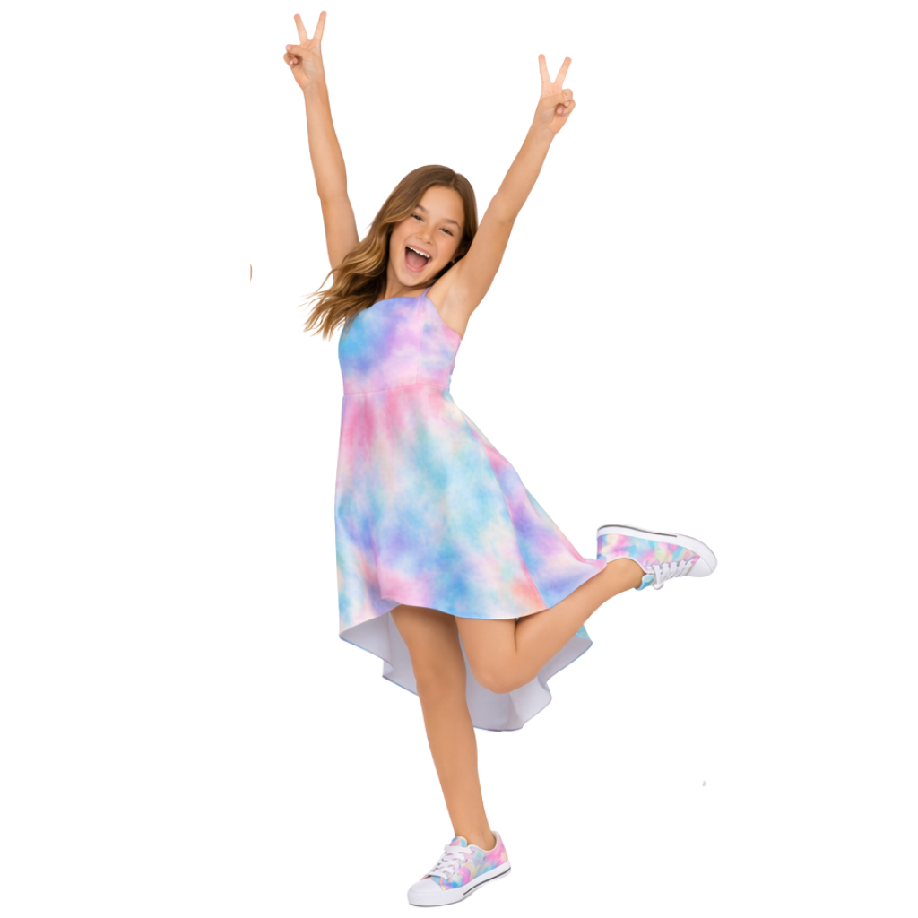 Luna High Low Tween Graduation Dress | Sutton Sisters Australia