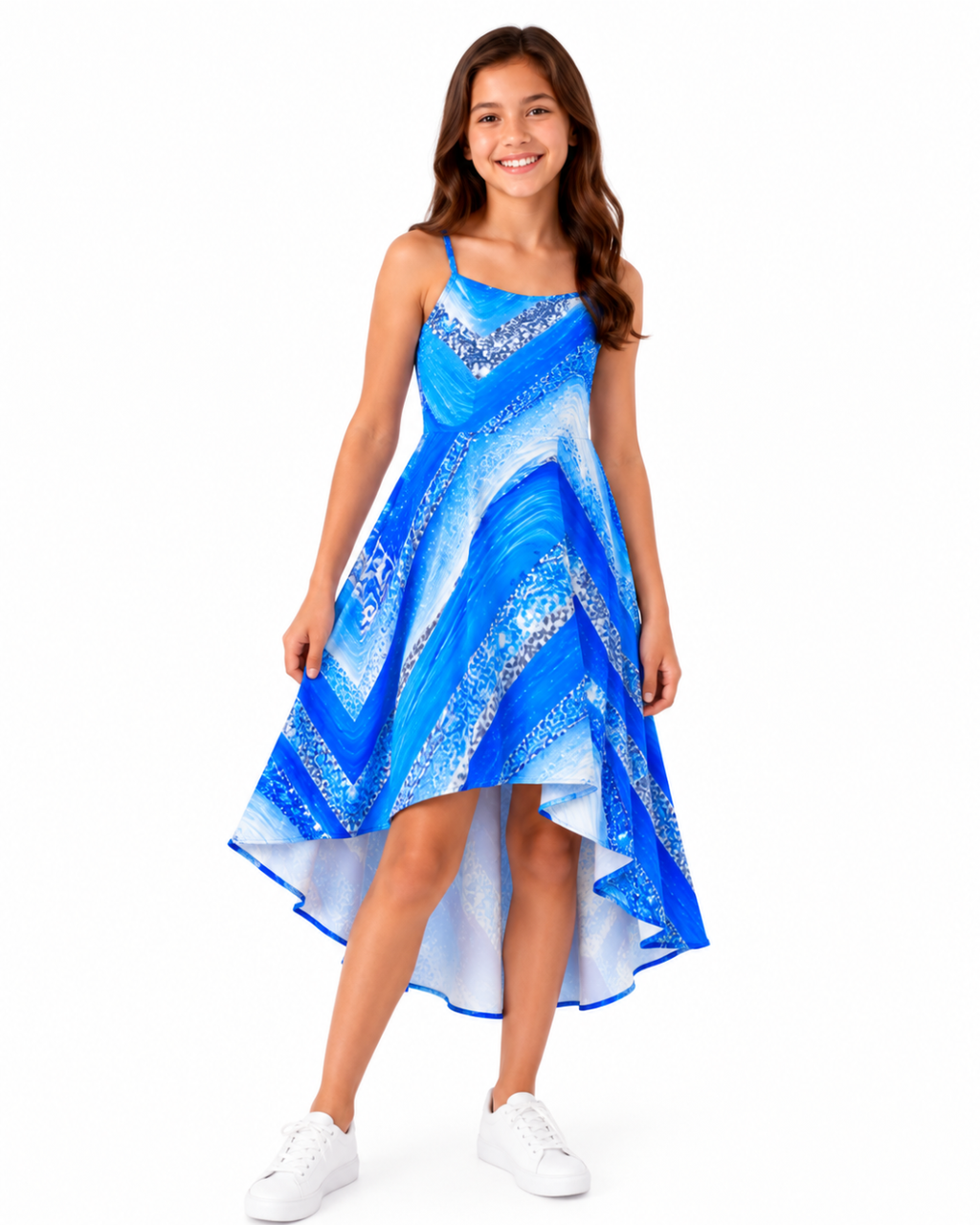 Marina High Low Primary School Year 6 Graduation Dress for Tween Girls | Sutton Sisters Australia