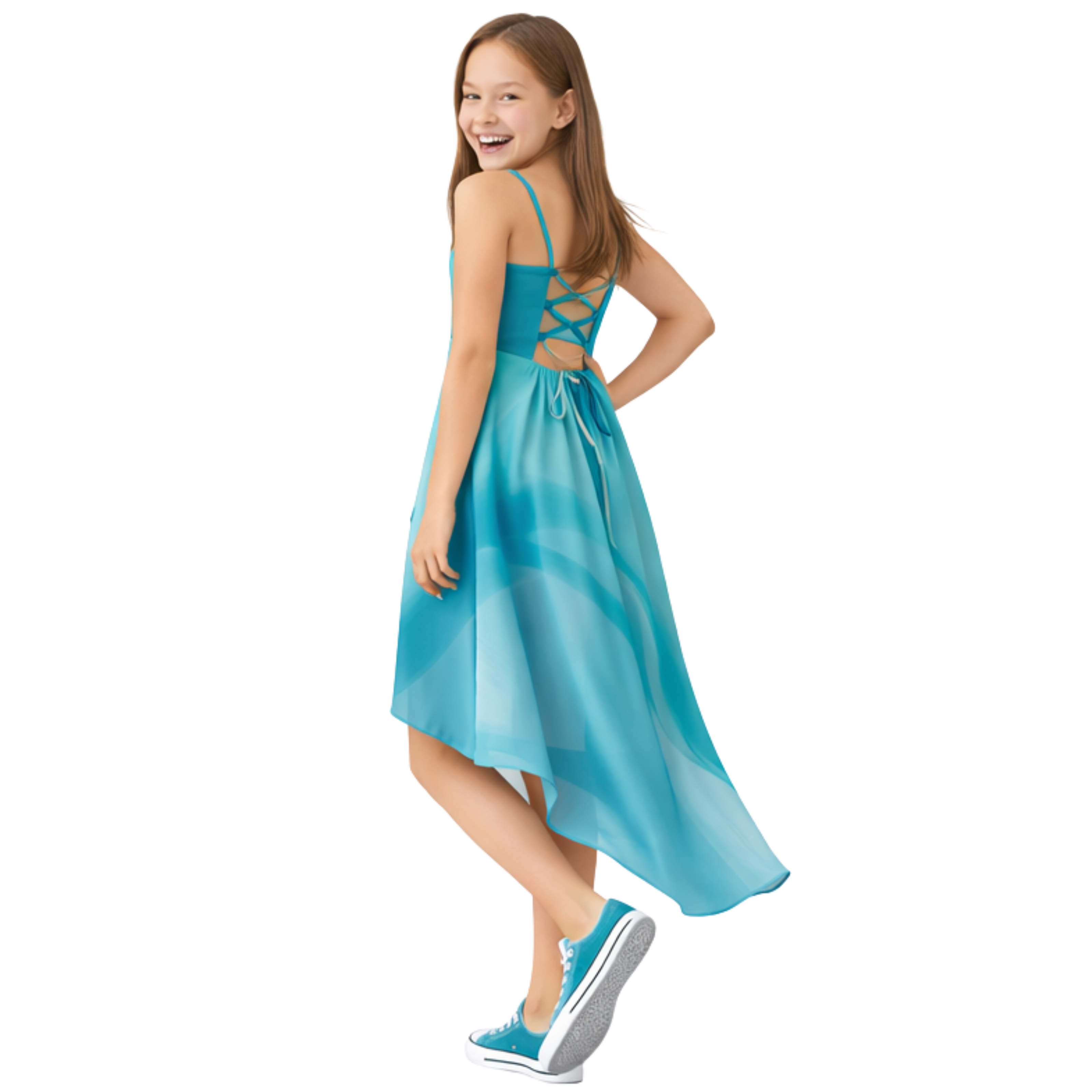 Mira High Low Tween Graduation Dress | Sutton Sisters Australia