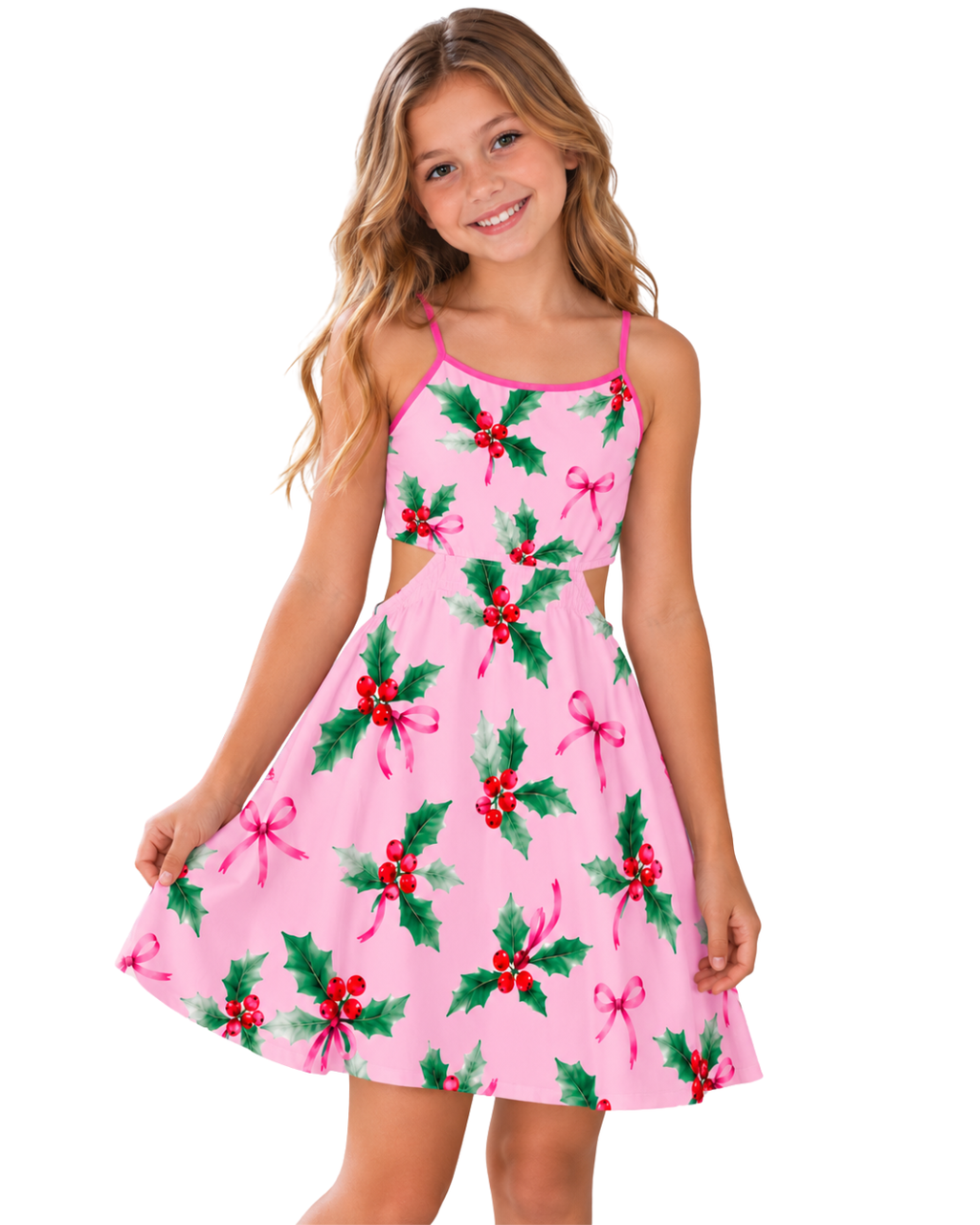 Noelle Christmas Two Piece Effect Party Dress for Tween Girls | Sutton Sisters Australia