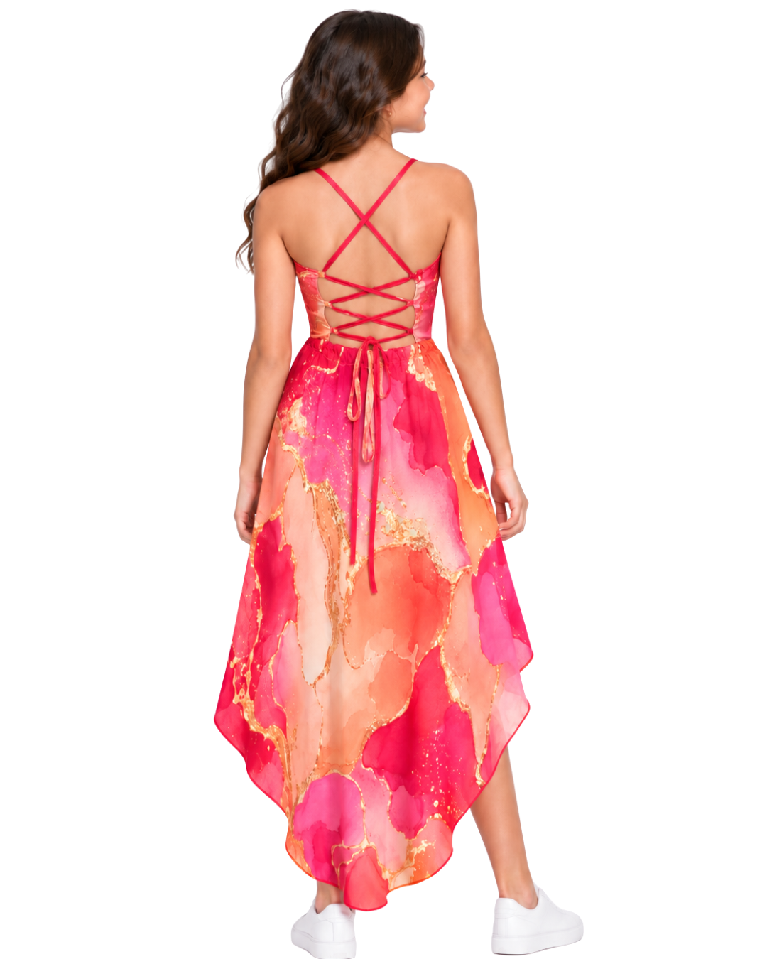 Poppy High Low Dress for Tween Girls | Sutton Sisters Australia