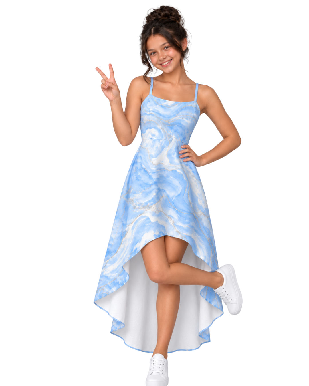 Skyla High Low Dress for Tween Girls | Sutton Sisters Australia