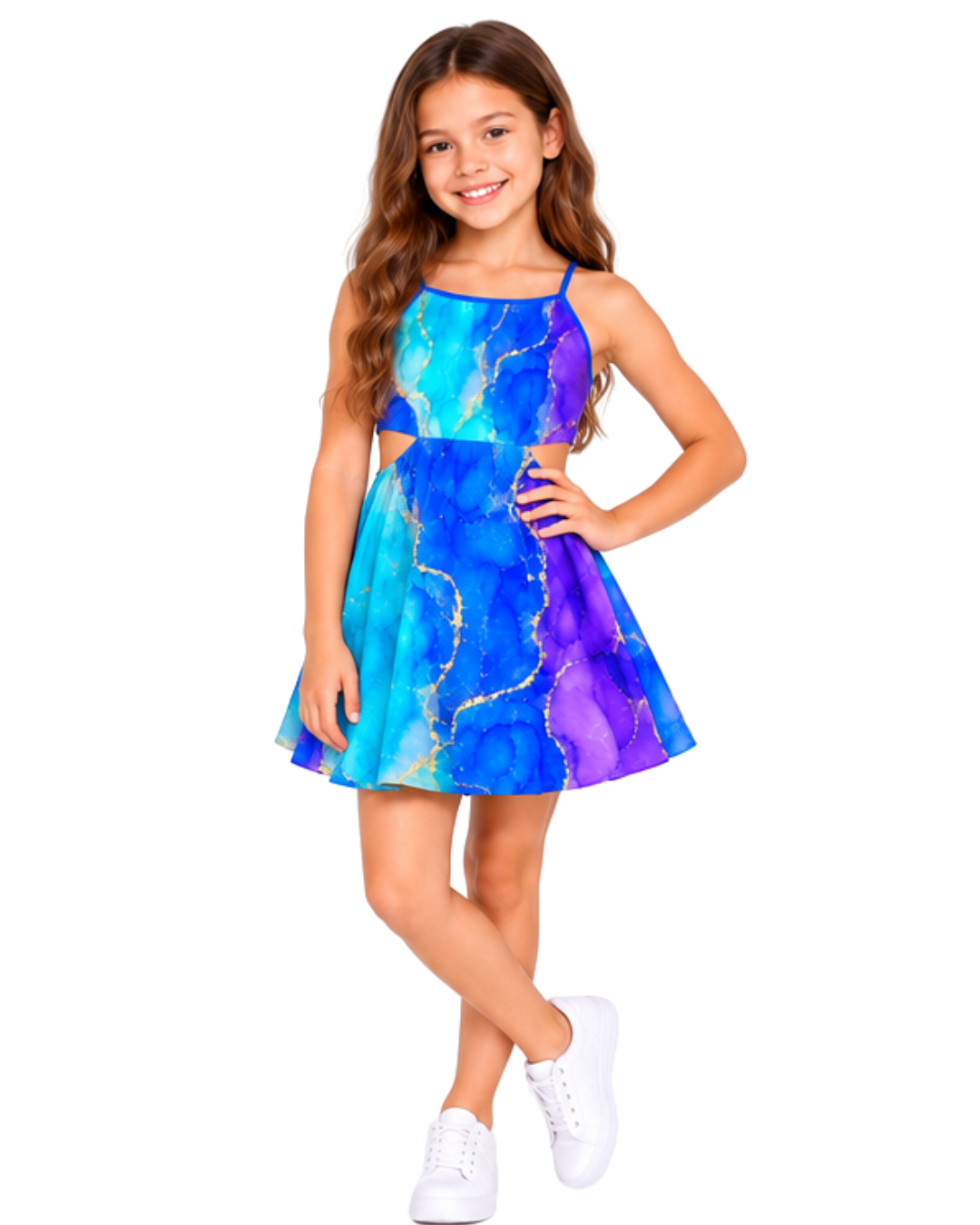 Stevie Two-Piece Effect Party Dress for Tween Girls | Sutton Sisters Australia