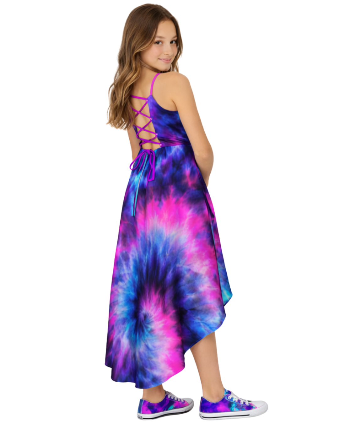 Violet High Low Graduation Dress for Tween Girls | Sutton Sisters Australia