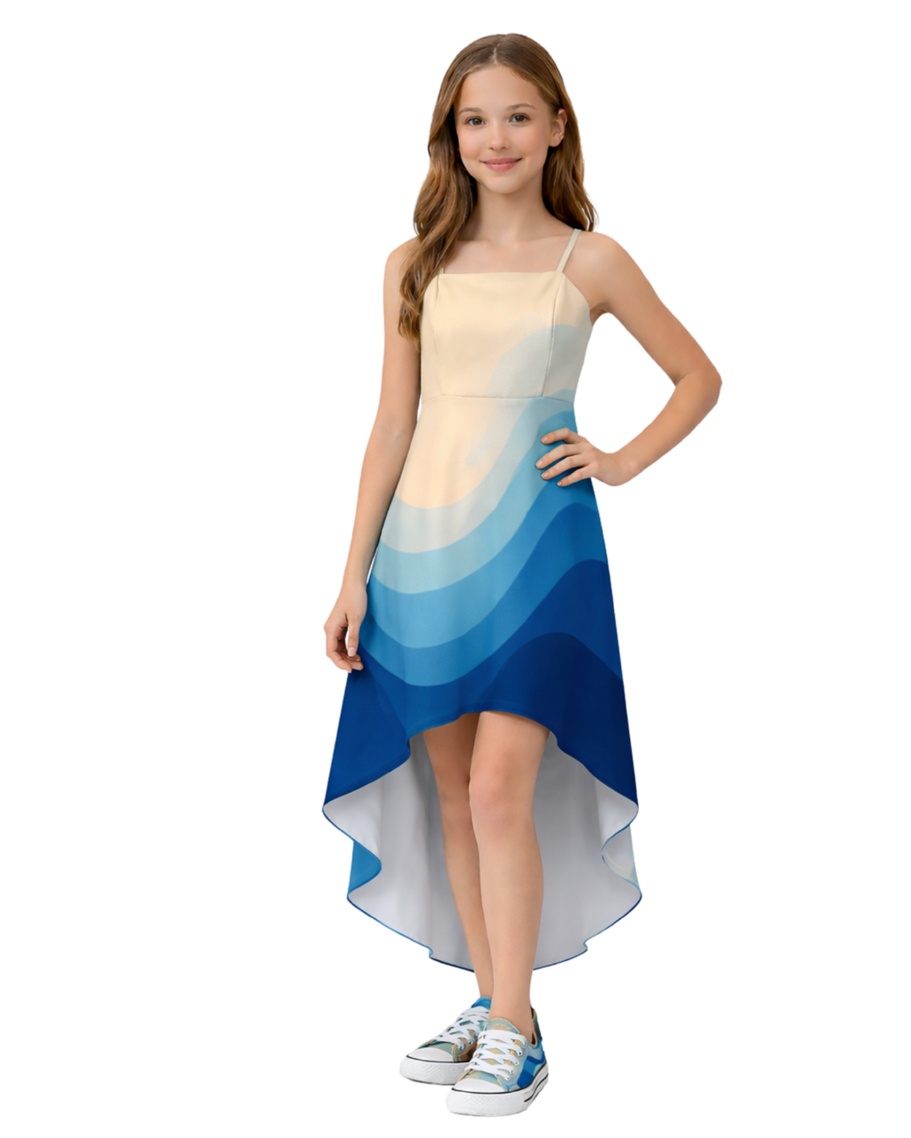 Waverly High Low Tween Graduation Dress | Sutton Sisters Australia