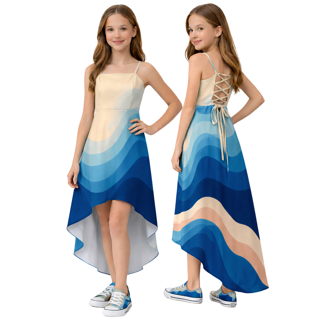 Waverly High Low Tween Graduation Dress | Sutton Sisters Australia