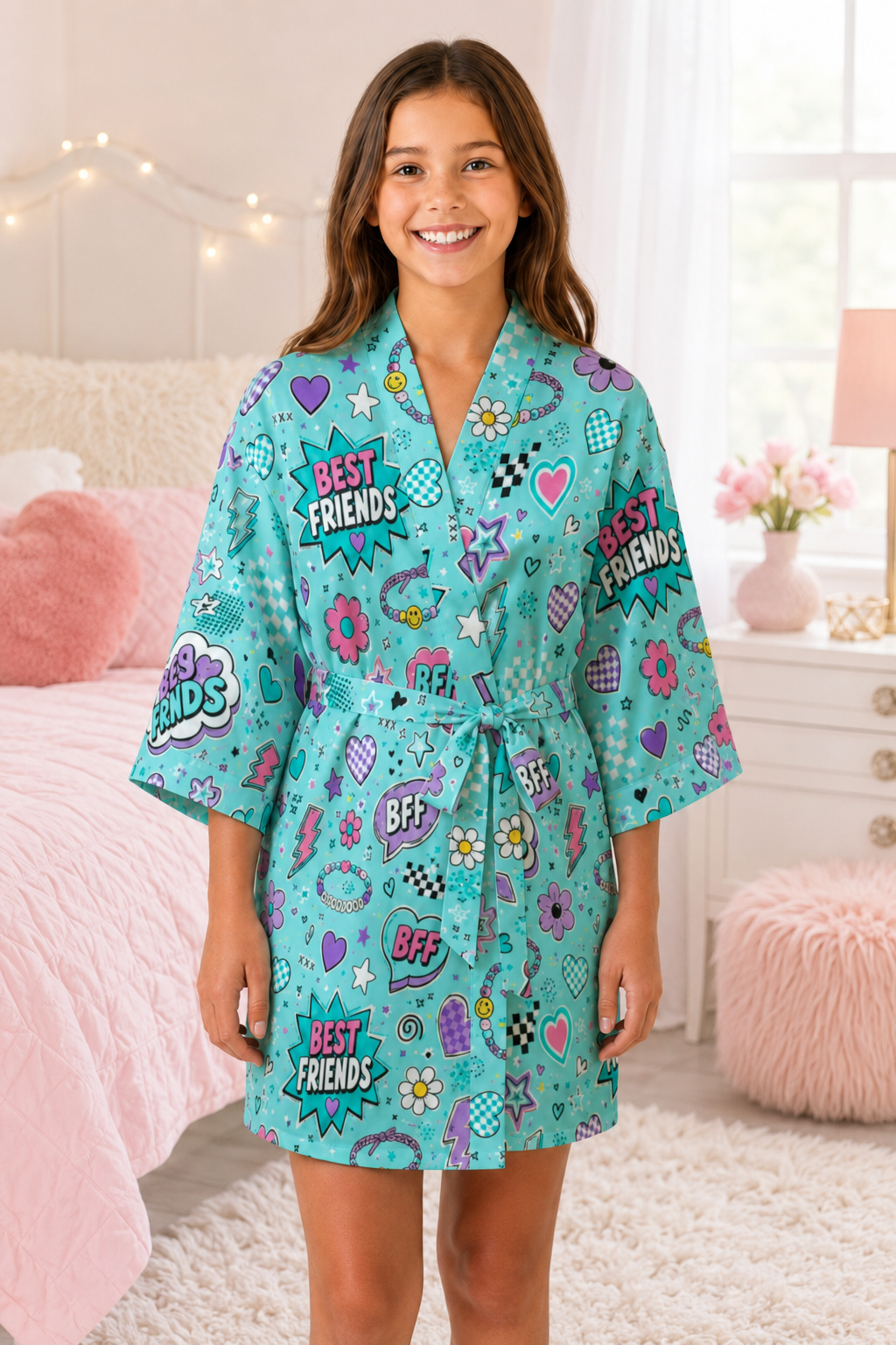 Aqua Besties Robe | Sutton Sisters Australia