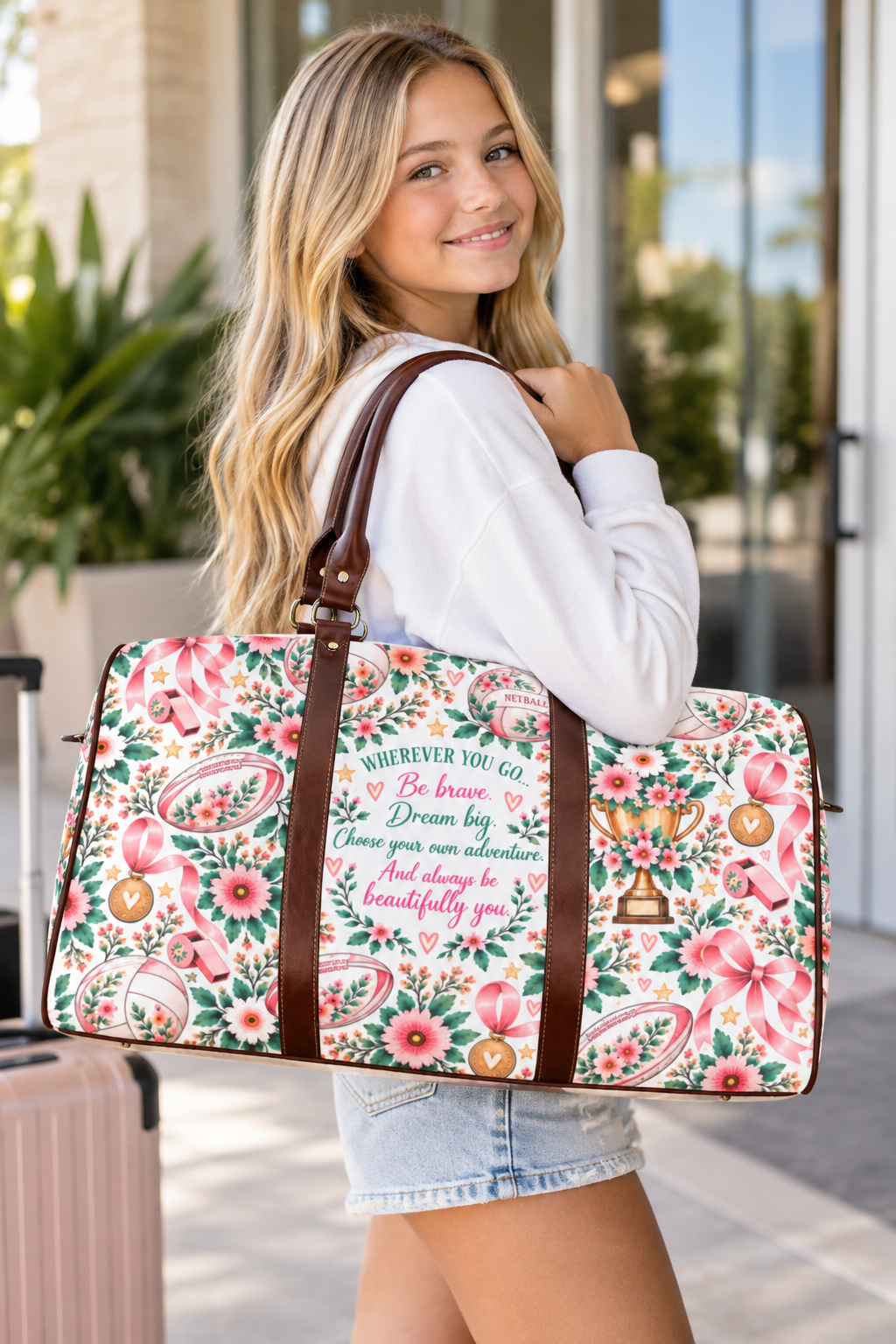 Wherever You Go… Beautifully You Weekender Bag for Tween Girls | Sutton Sisters Australia