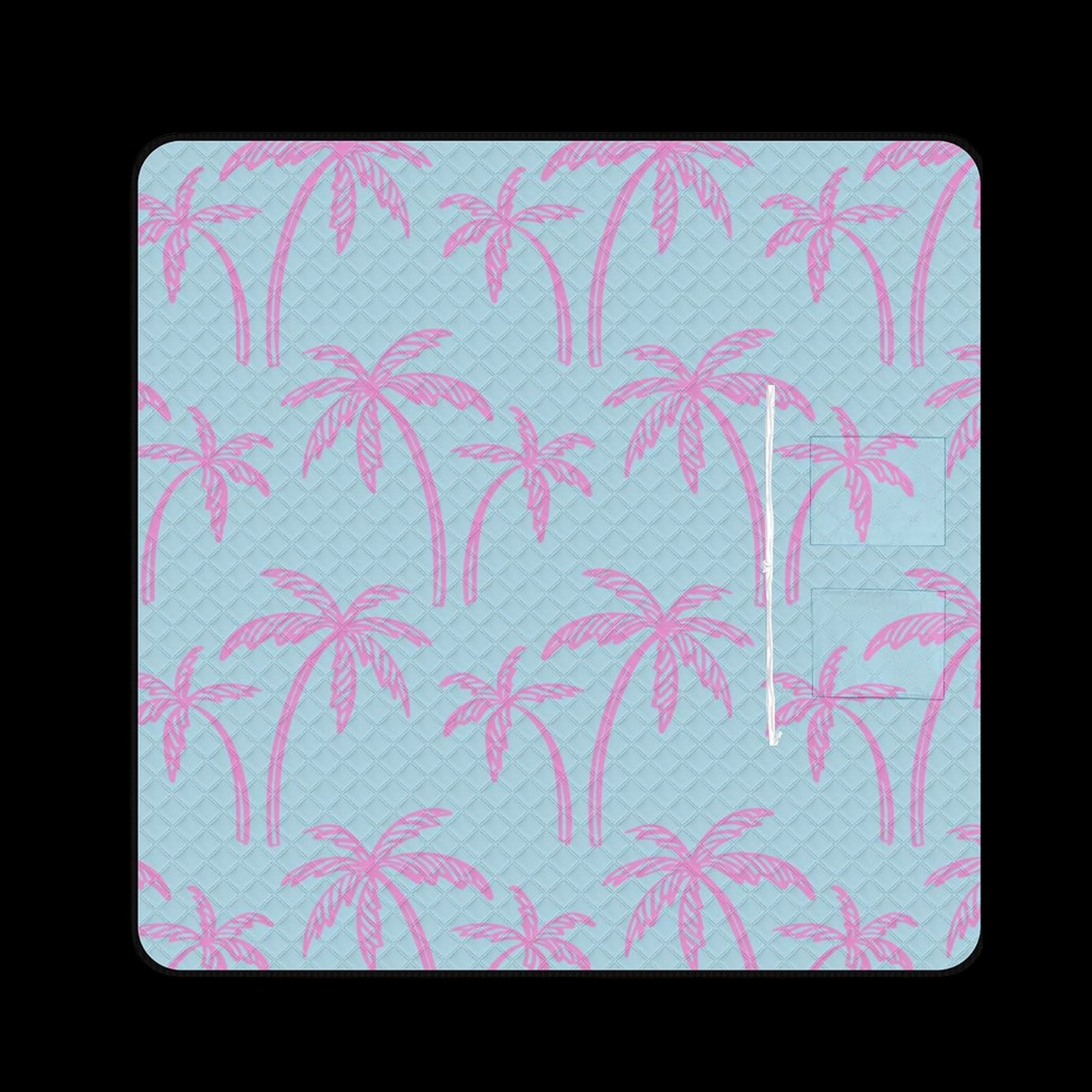 Pastel Palm Massive 2M x 2M Zip Up Picnic