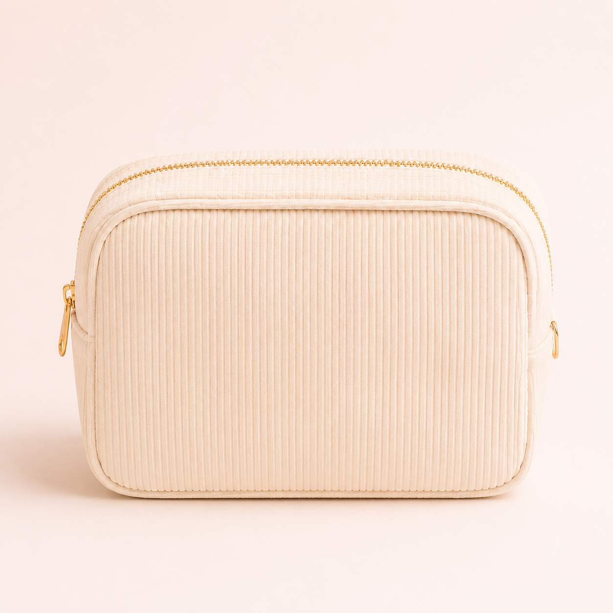 Corduroy Personalised Embroidered Make Up Bag | Sutton Sisters Australia