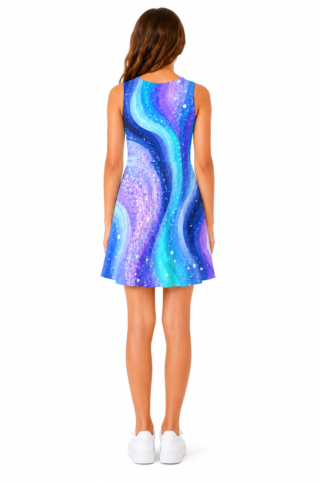 Galaxy Glow Skater Dress | Sutton Sisters Australia