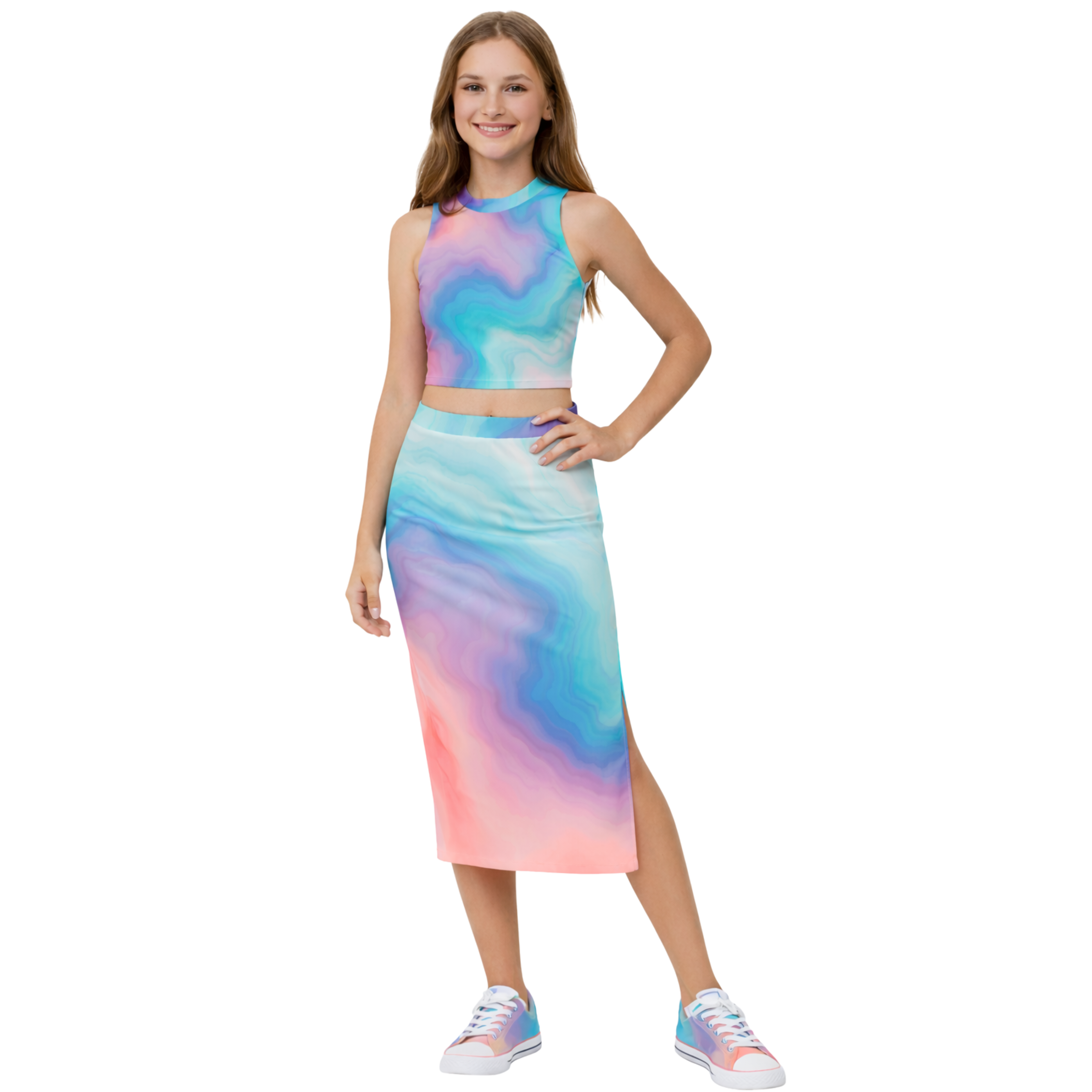 Maddisyn Top & Skirt Set