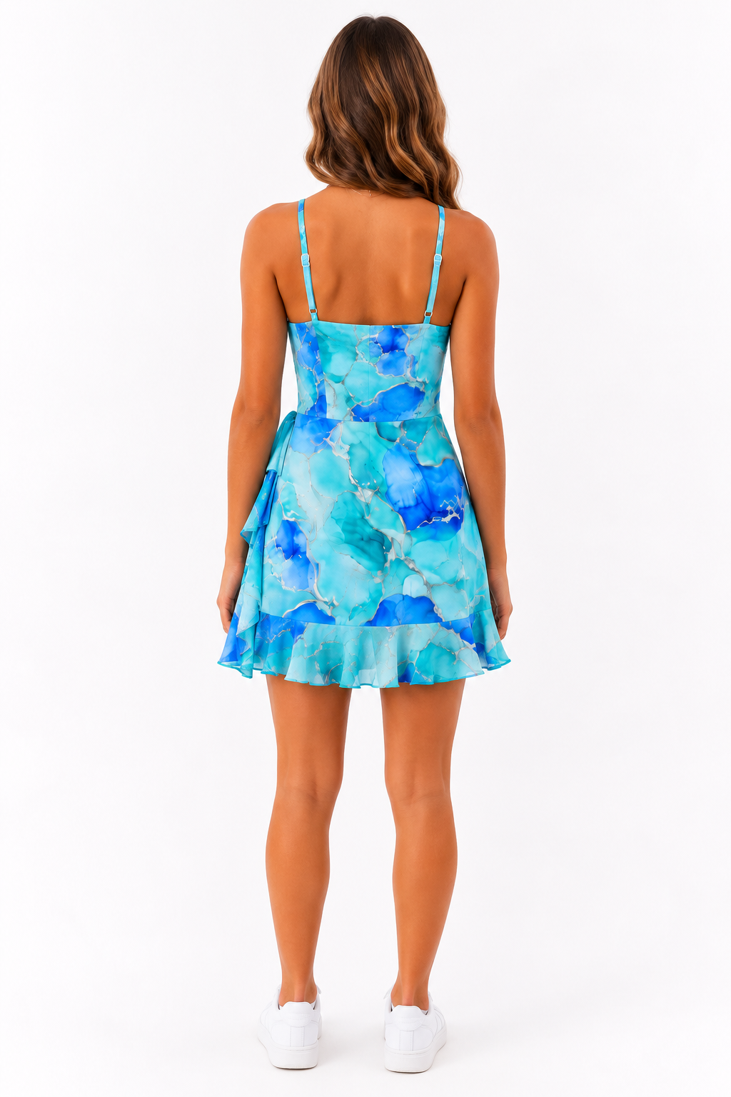 Amelie Ruffle Hem Party Dress | Sutton Sisters Australia