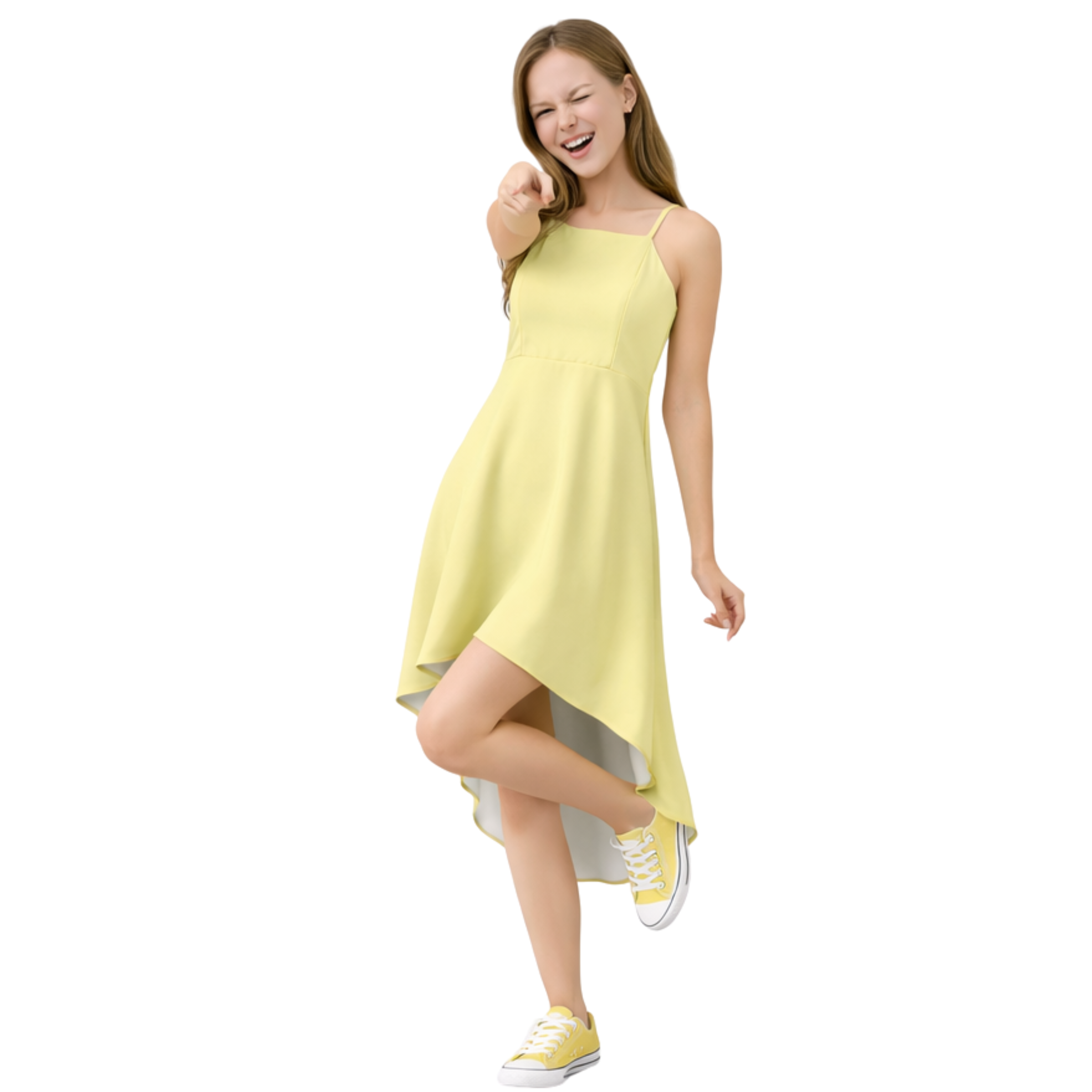 Phoebe High-Low Dress