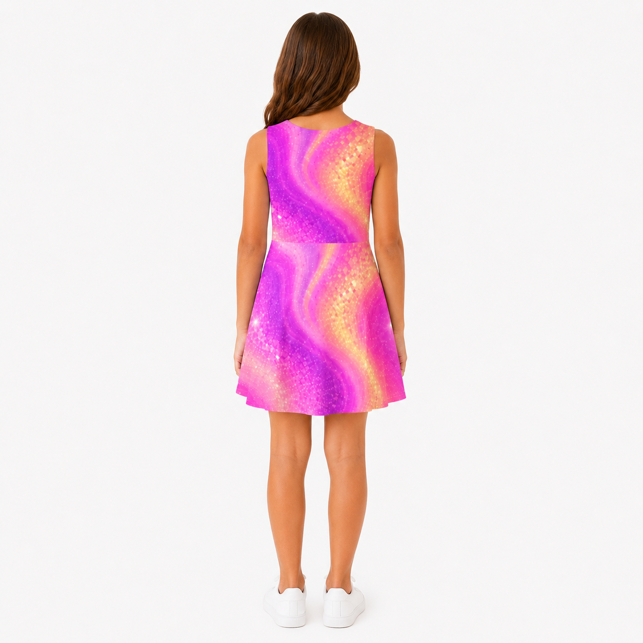 Sunset Shimmer Skater Dress | Sutton Sisters Australia