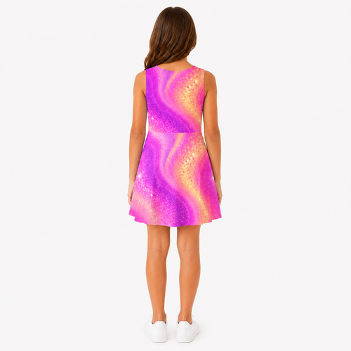 Sunset Shimmer Skater Dress | Sutton Sisters Australia